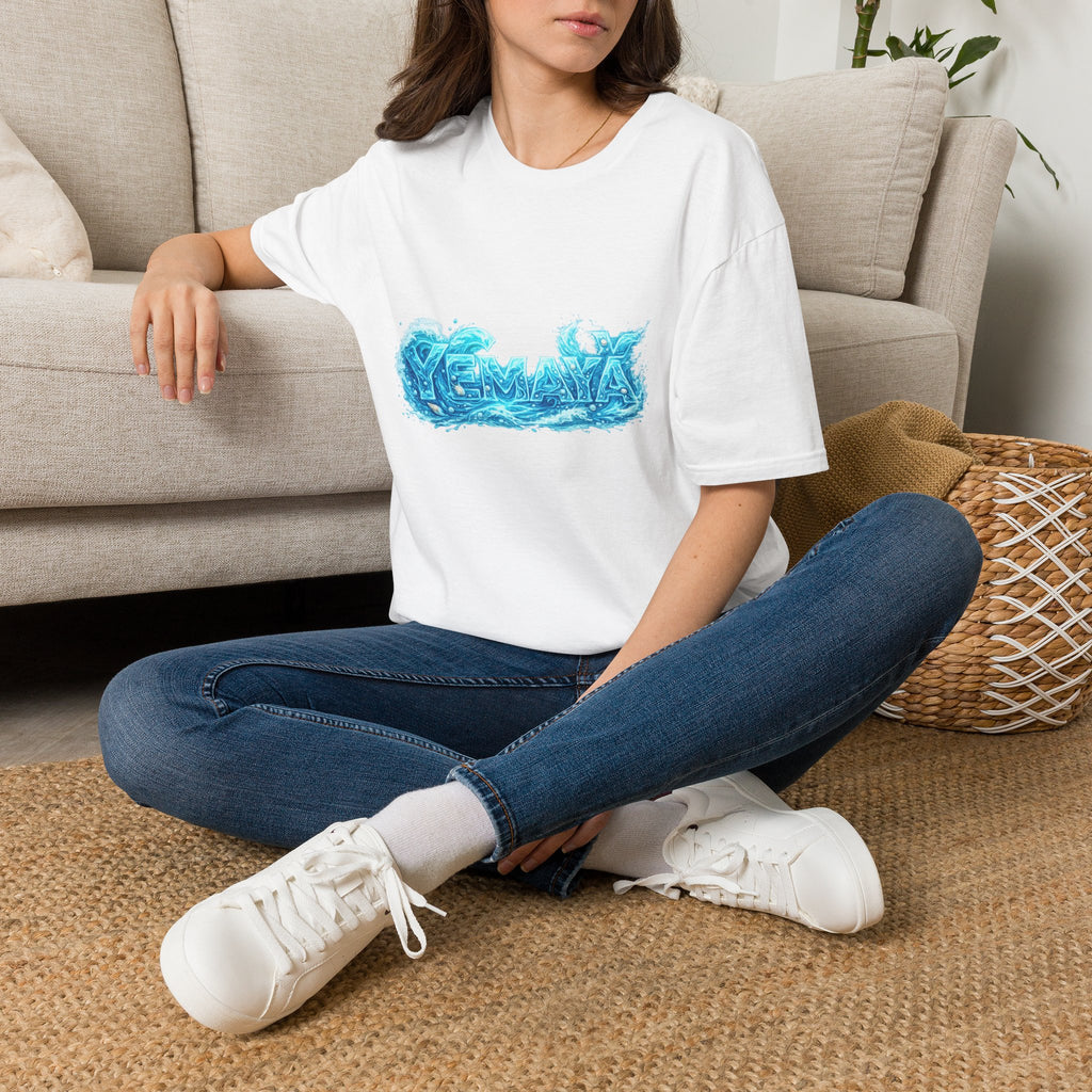 Camiseta de Yemayá – Logotipo artístico inspirado en la Orisha del mar