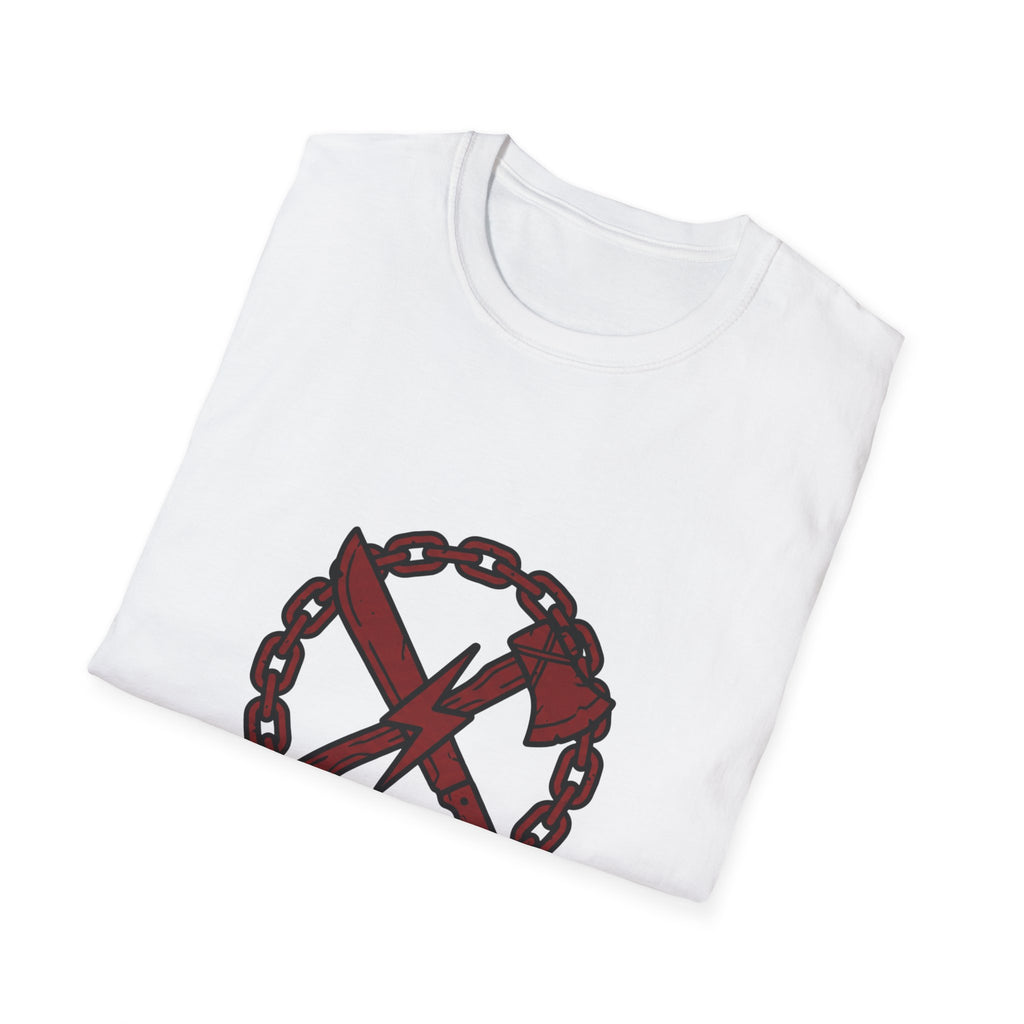 T-Shirt — ZARABANDA Chain & Cross Graphic Tee