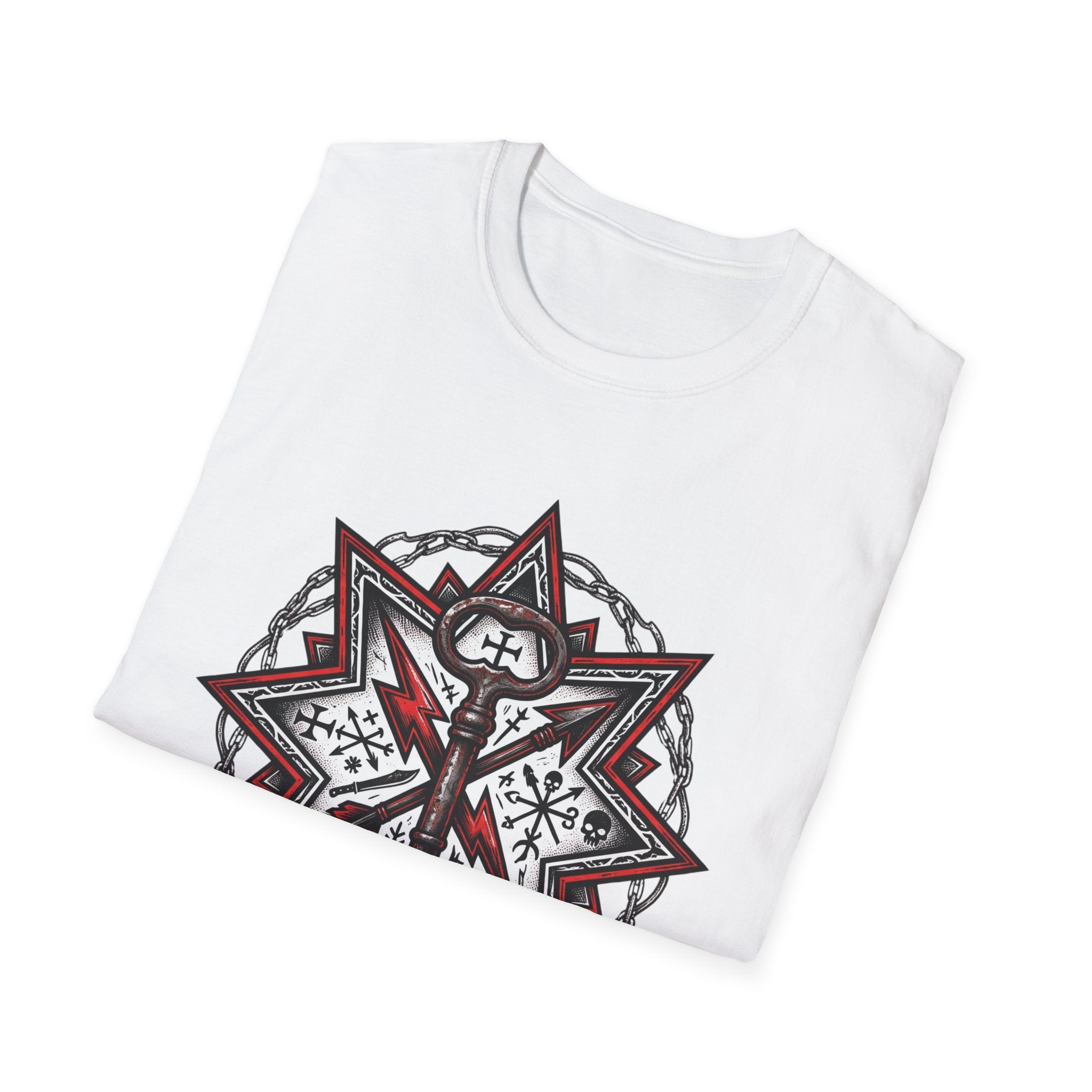 T-Shirt — Norse Valknut Star Rune Graphic