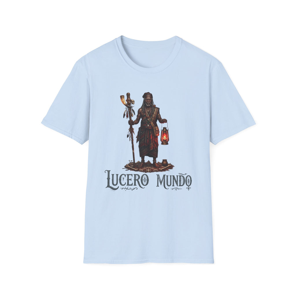 Camiseta Lucero Mundo “Guardián de la Noche” — Unisex Softstyle