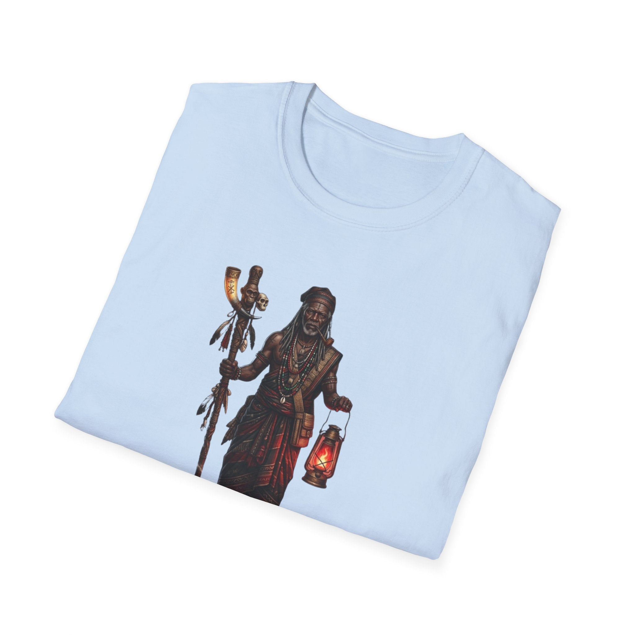 Camiseta Lucero Mundo “Guardián de la Noche” — Unisex Softstyle