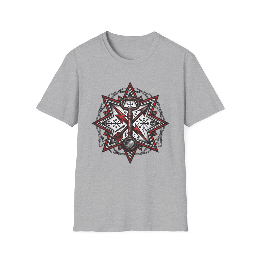 T-Shirt — Norse Valknut Star Rune Graphic