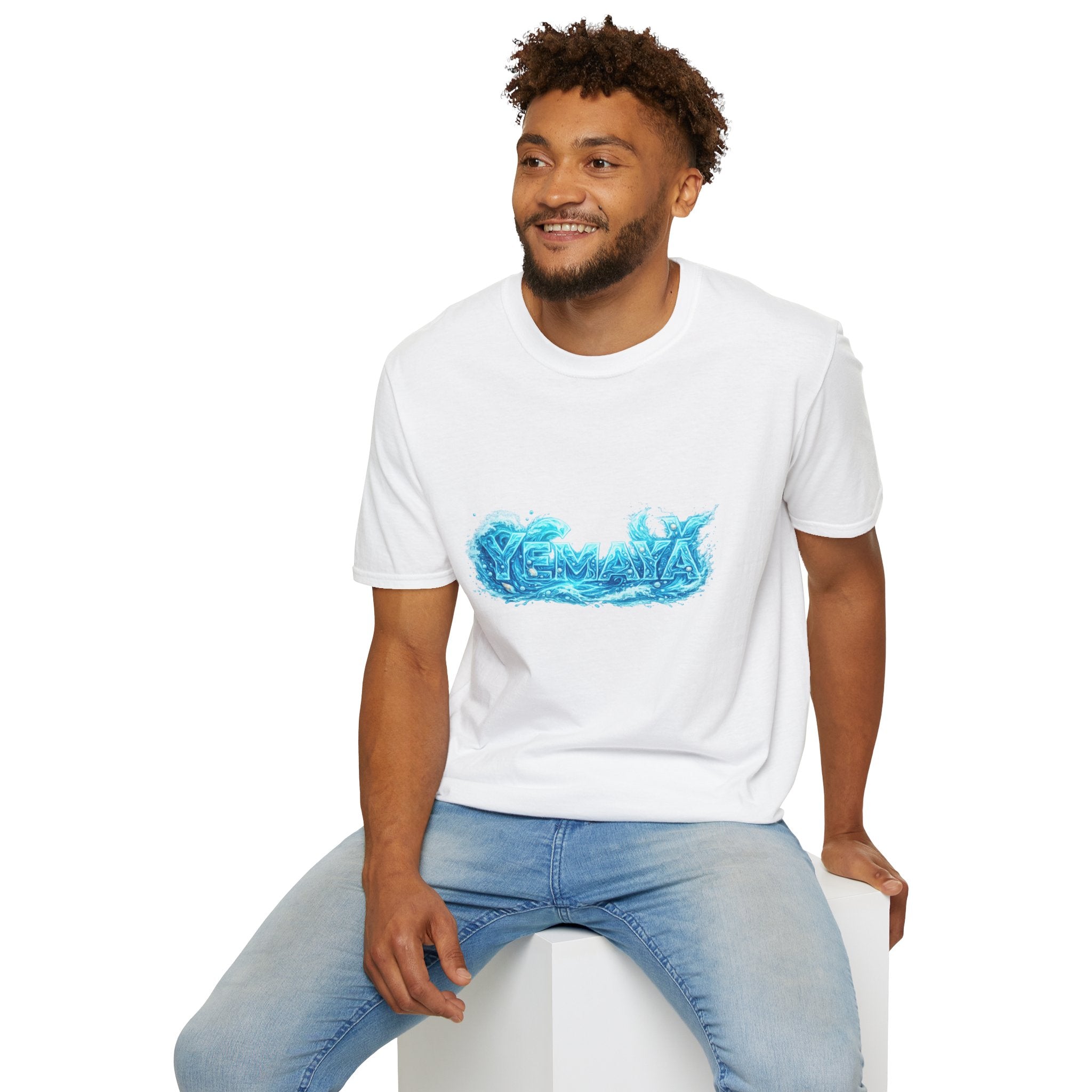 Camiseta de Yemayá – Logotipo artístico inspirado en la Orisha del mar