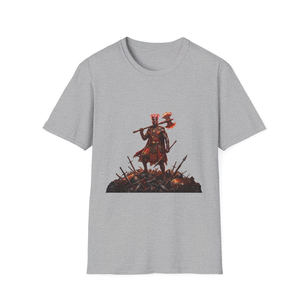 Camiseta de Changó Guerrero – Diseño espiritual Yoruba del Orisha del trueno y la fuerza