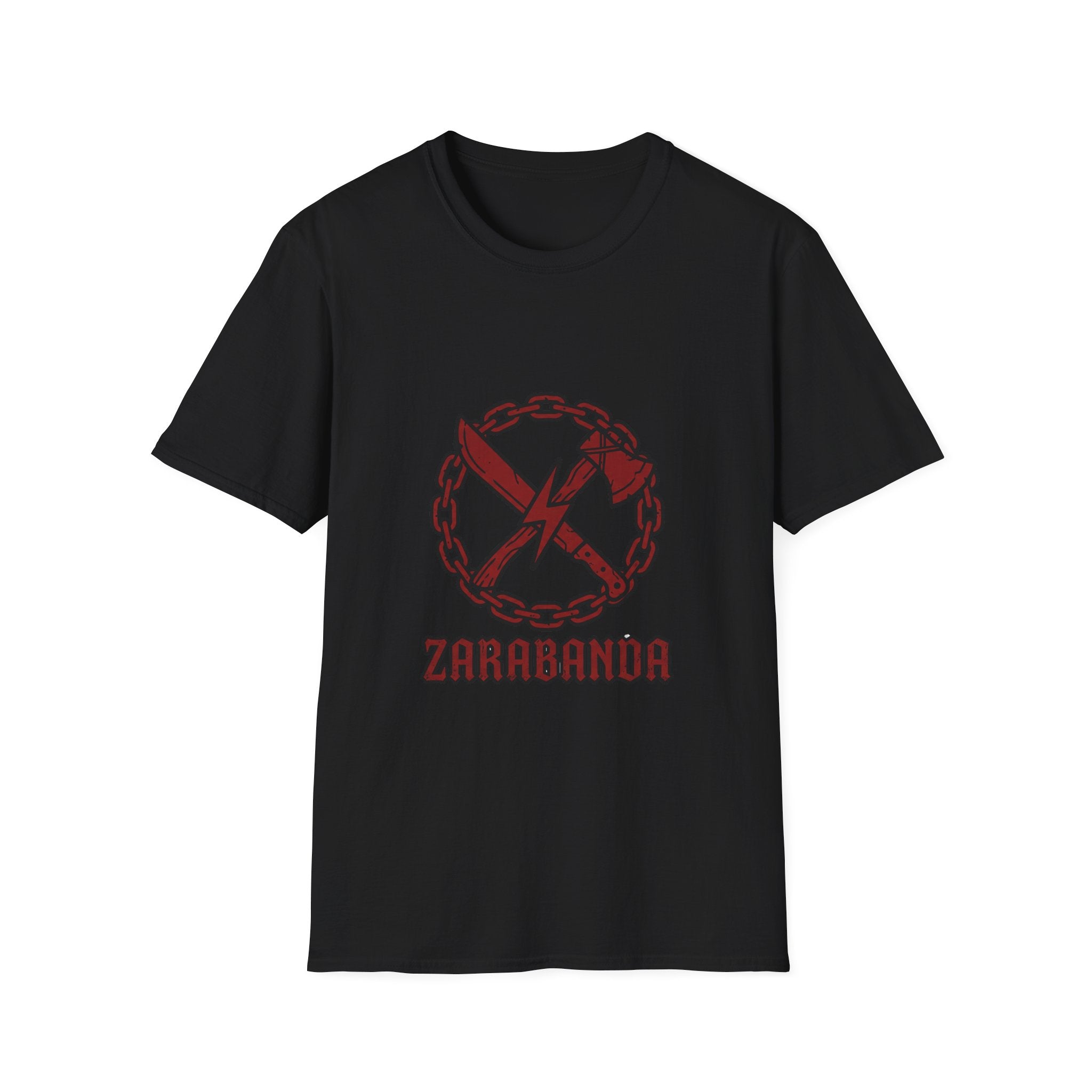 T-Shirt — ZARABANDA Chain & Cross Graphic Tee