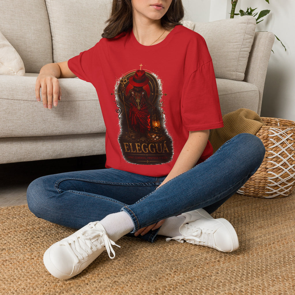 Camiseta Elegguá Guardián de los Caminos | Raíces de Ocha y Mayombe