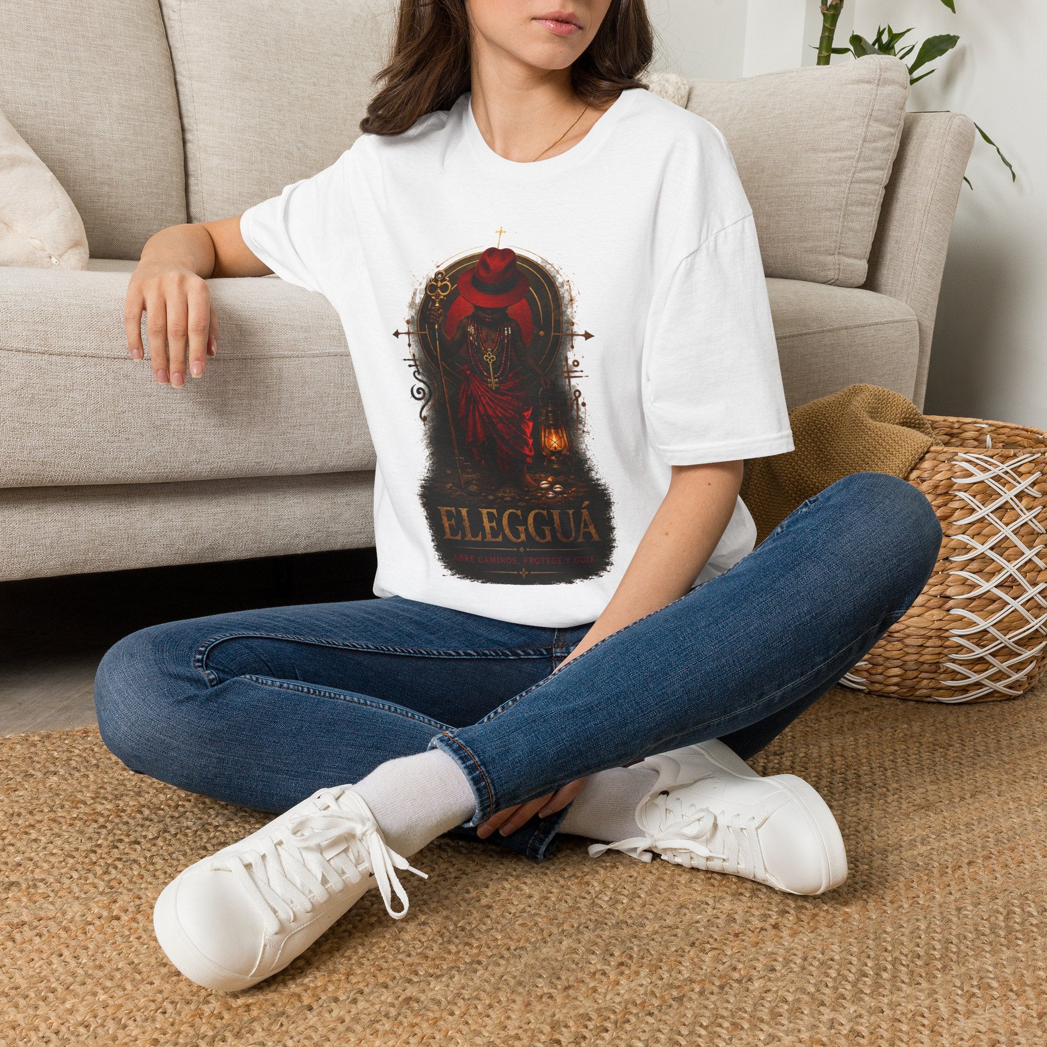 Camiseta Elegguá Guardián de los Caminos | Raíces de Ocha y Mayombe