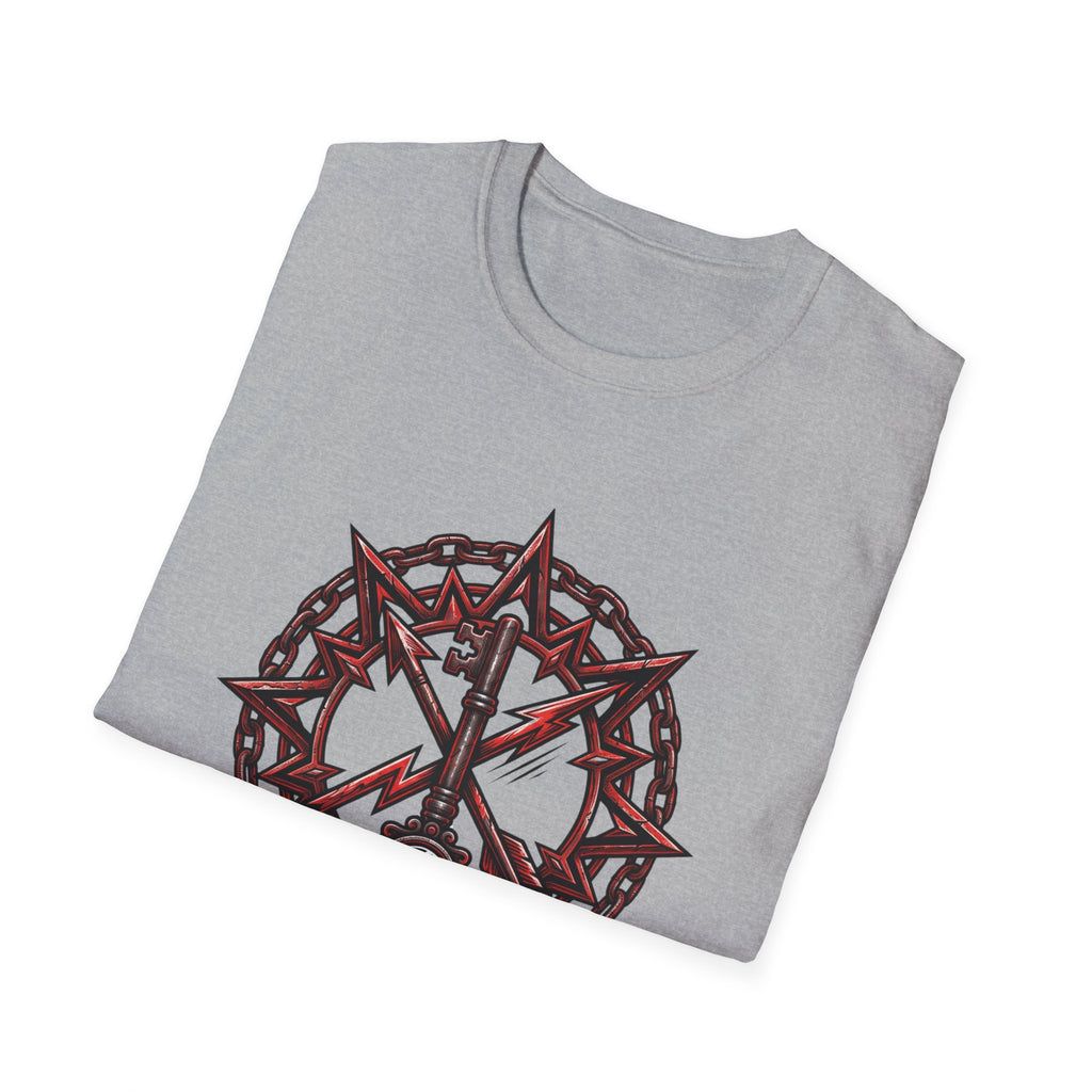 Lucero Mundo Graphic T-Shirt — Thorn Crown & Lightning Bolt Design
