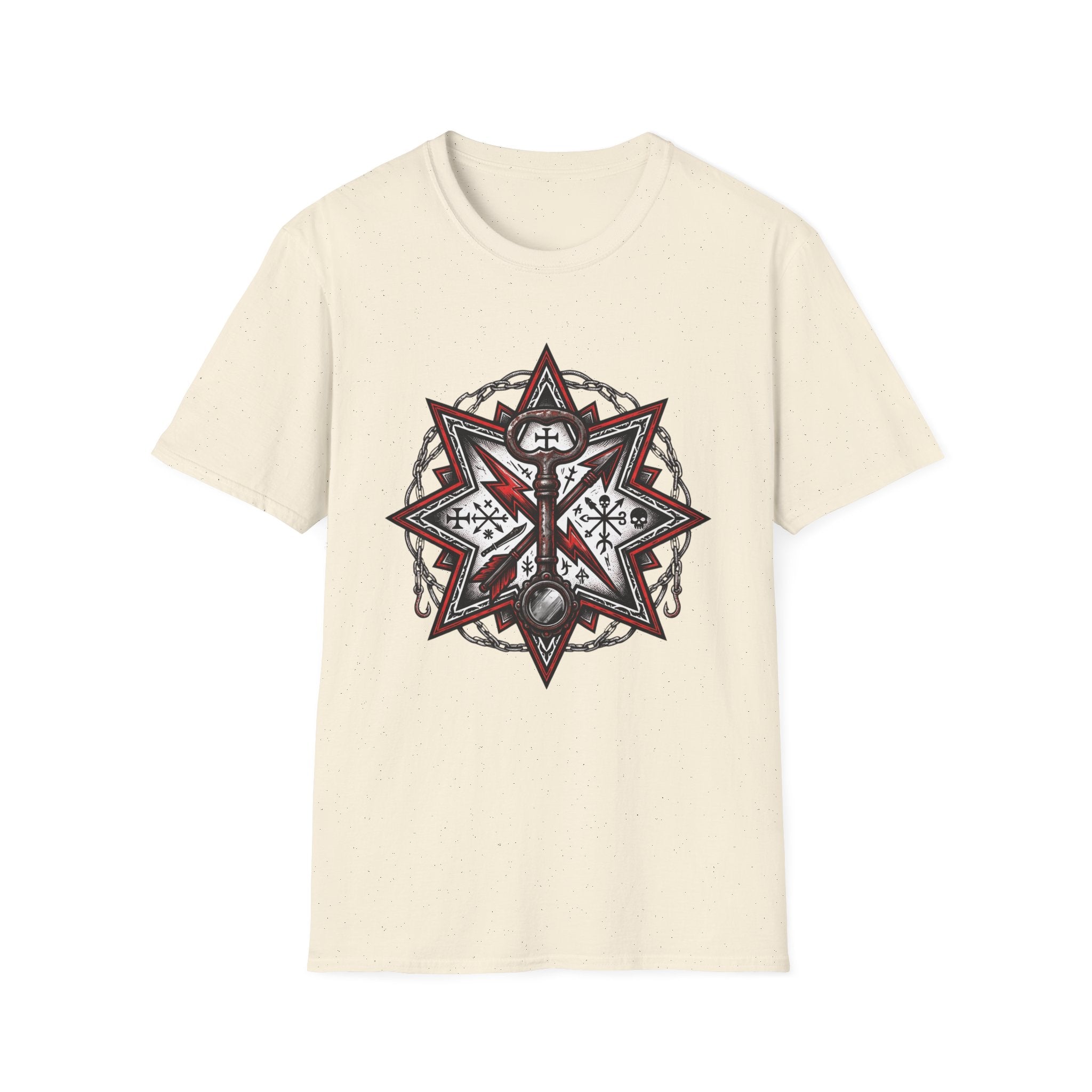 T-Shirt — Norse Valknut Star Rune Graphic