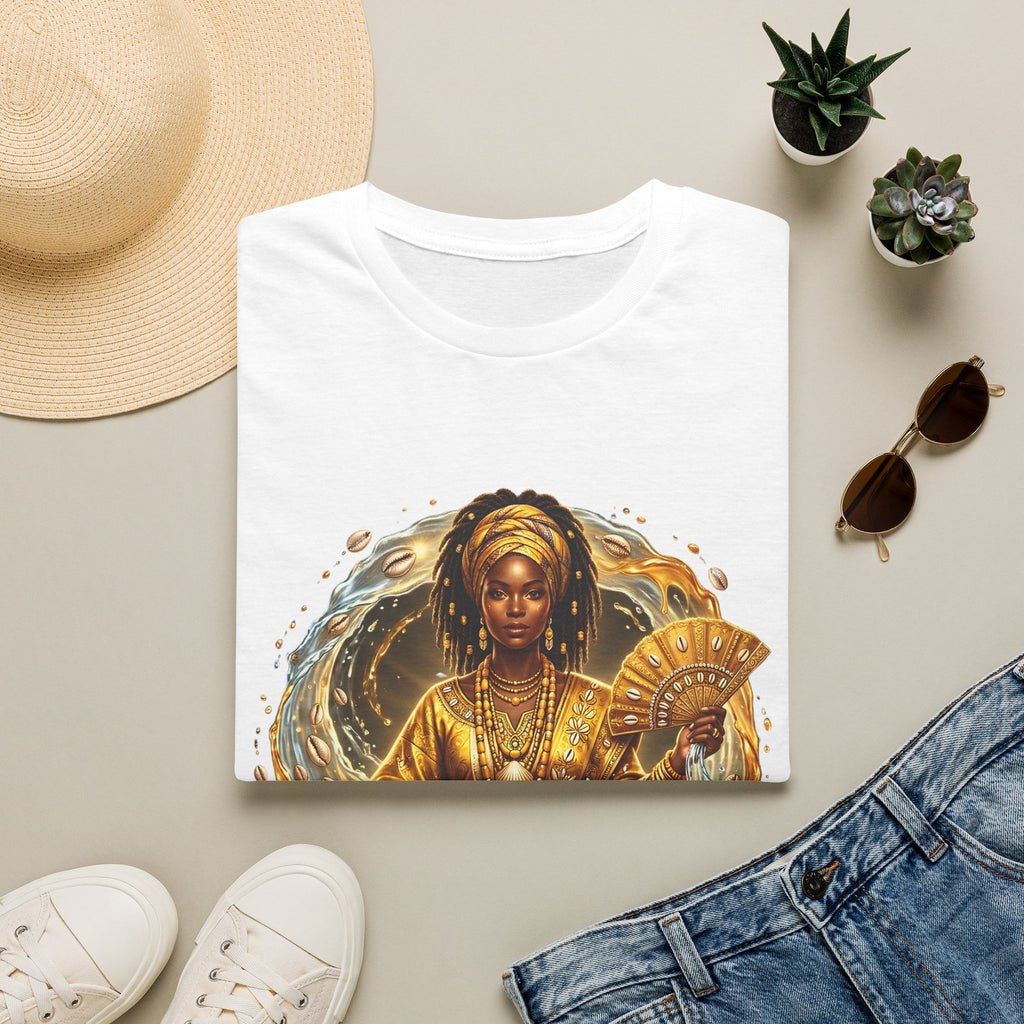 Camiseta Oshún Dorada — Unisex Softstyle