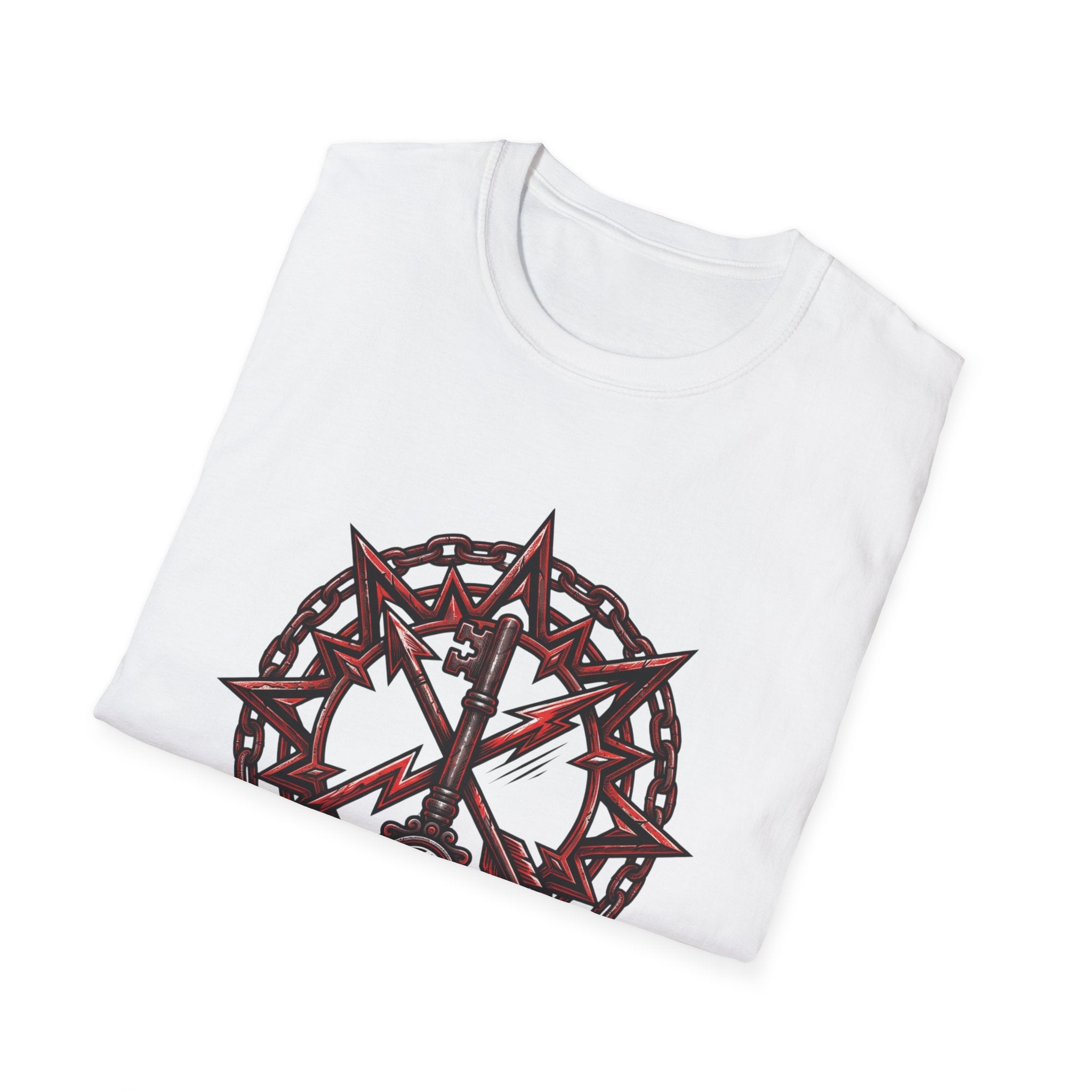 Lucero Mundo Graphic T-Shirt — Thorn Crown & Lightning Bolt Design