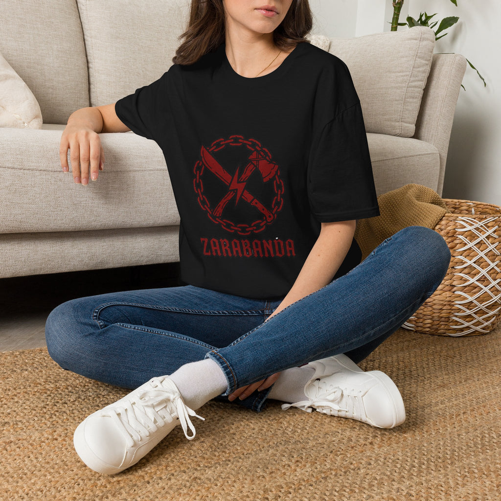 T-Shirt — ZARABANDA Chain & Cross Graphic Tee