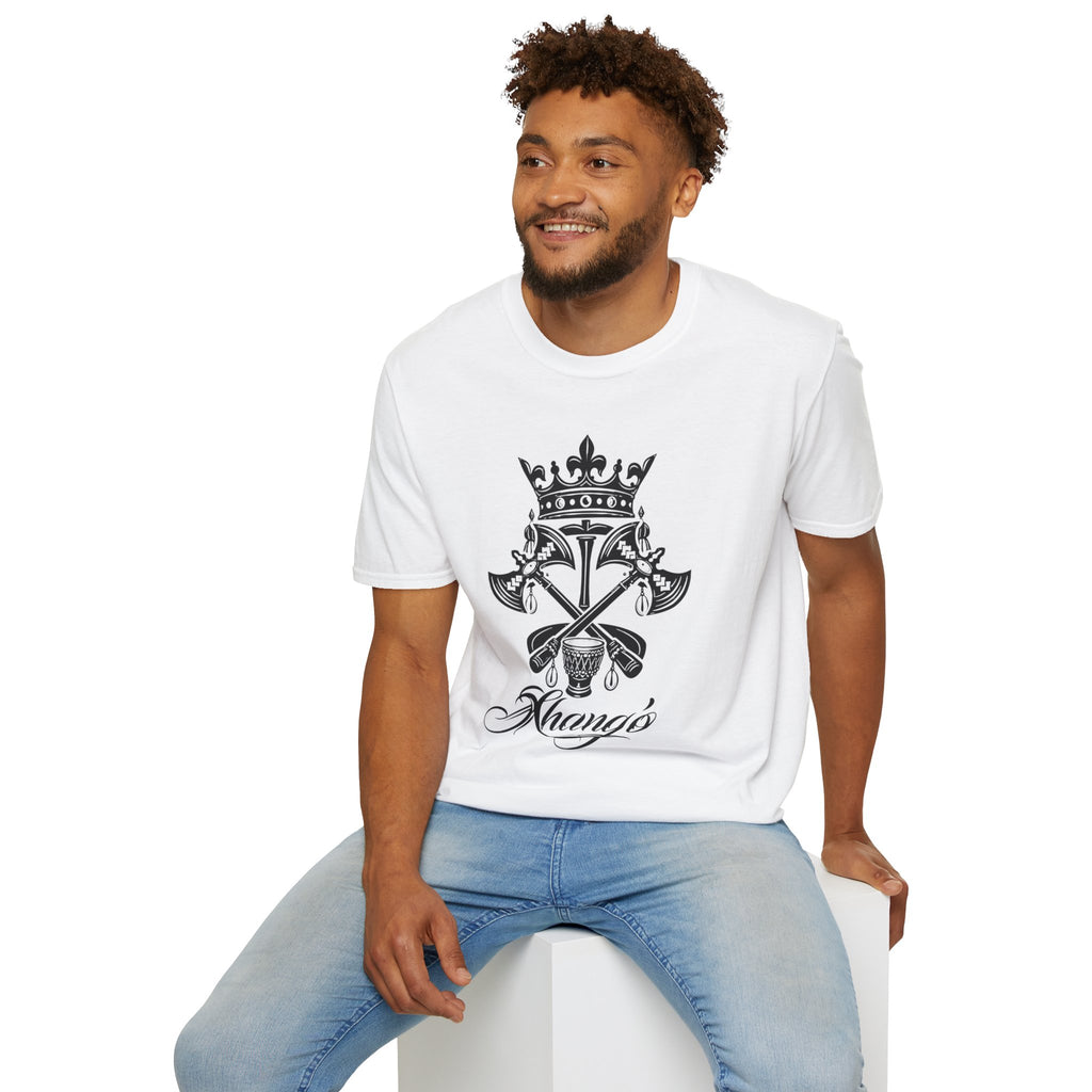 Camiseta de Changó – Emblema espiritual Yoruba del Orisha del trueno y la justicia