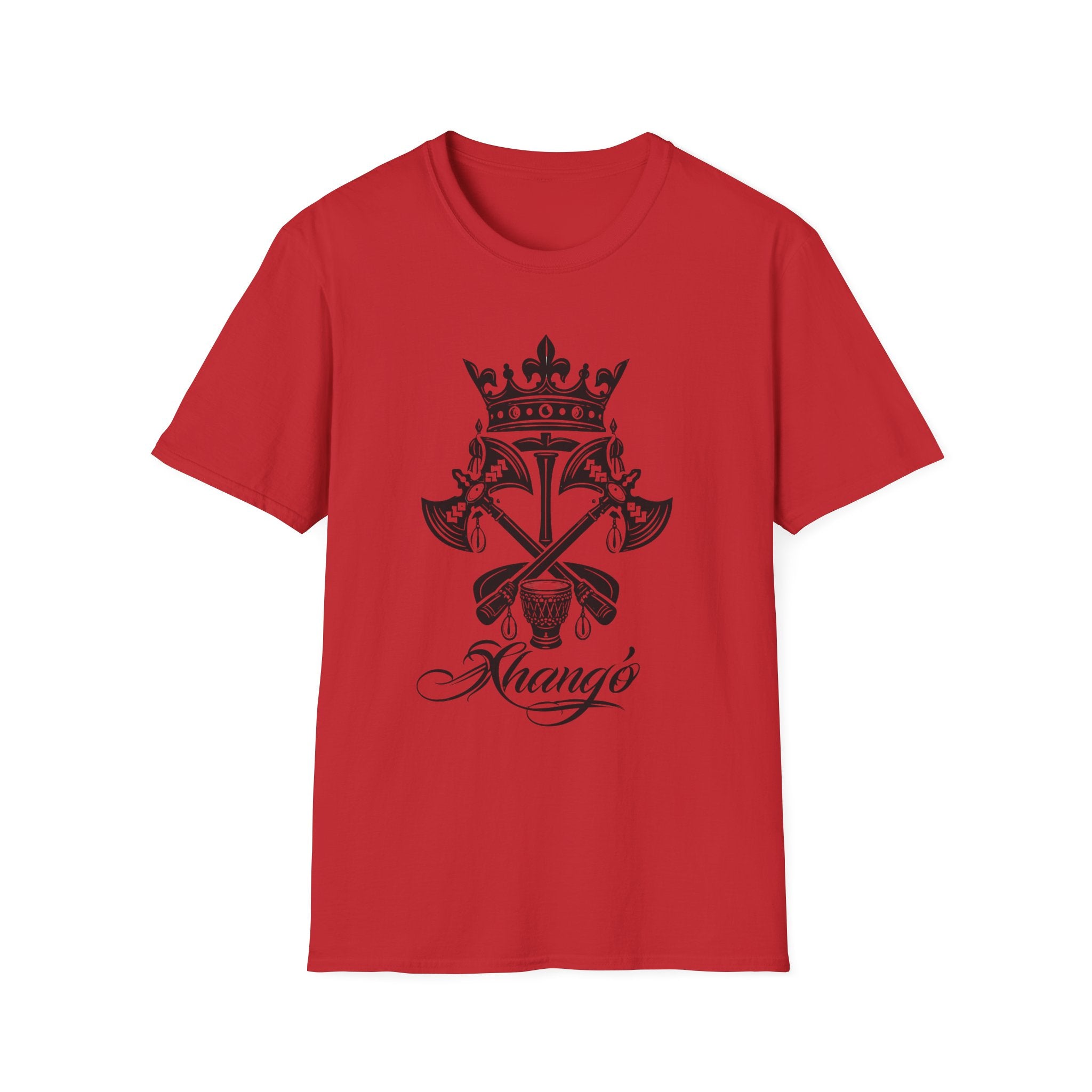 Camiseta de Changó – Emblema espiritual Yoruba del Orisha del trueno y la justicia