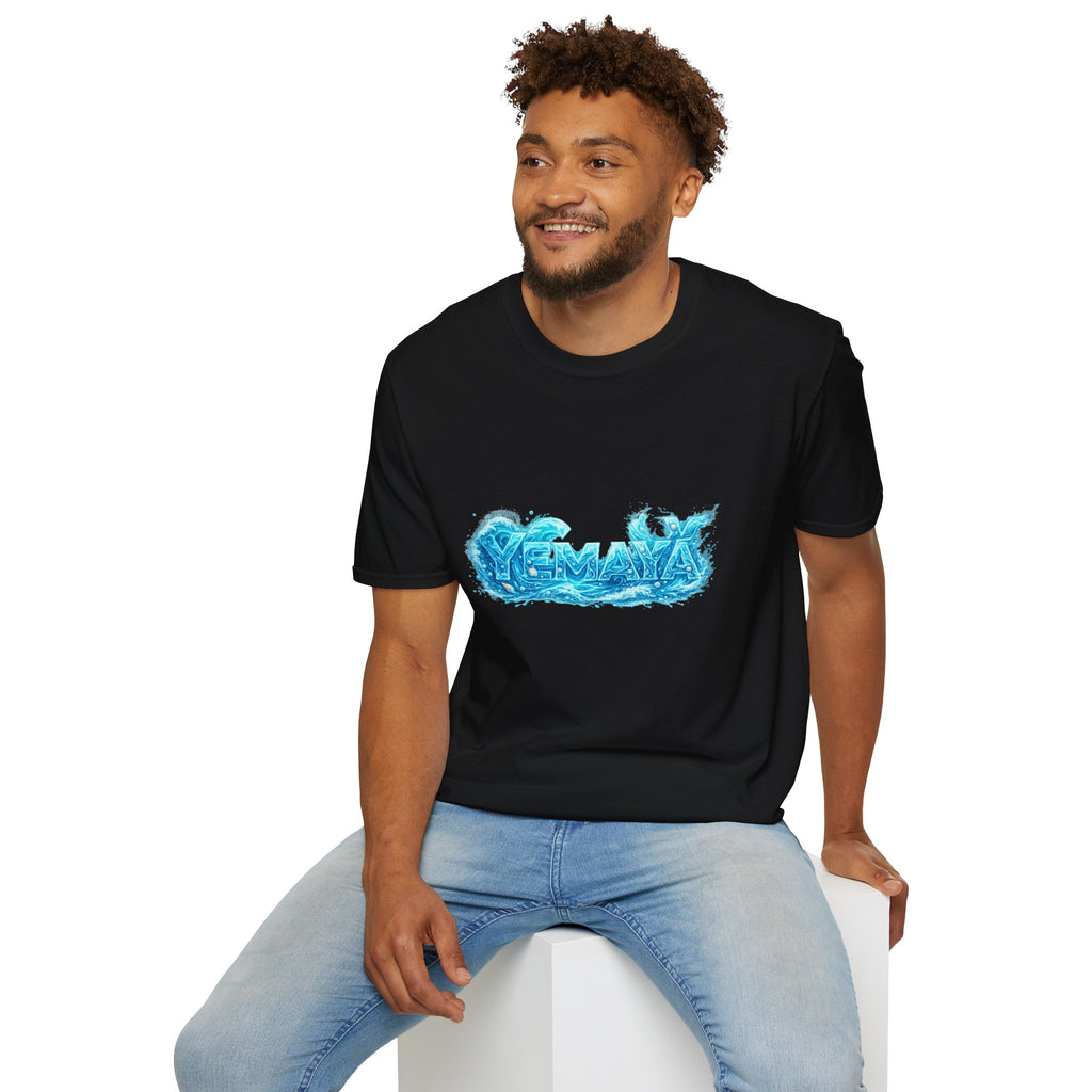 Camiseta de Yemayá – Logotipo artístico inspirado en la Orisha del mar