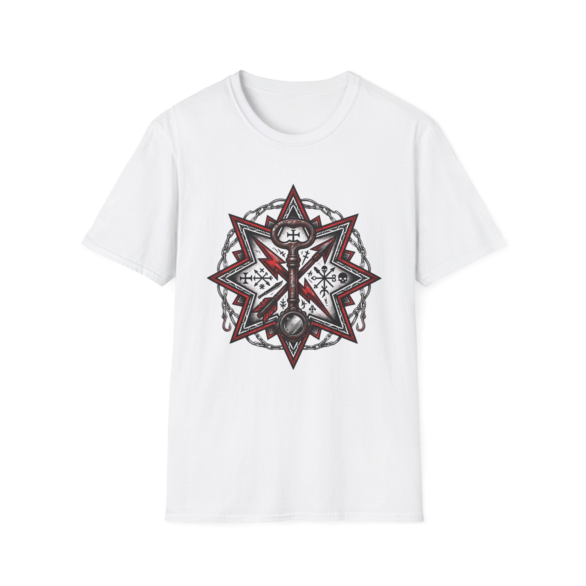 T-Shirt — Norse Valknut Star Rune Graphic