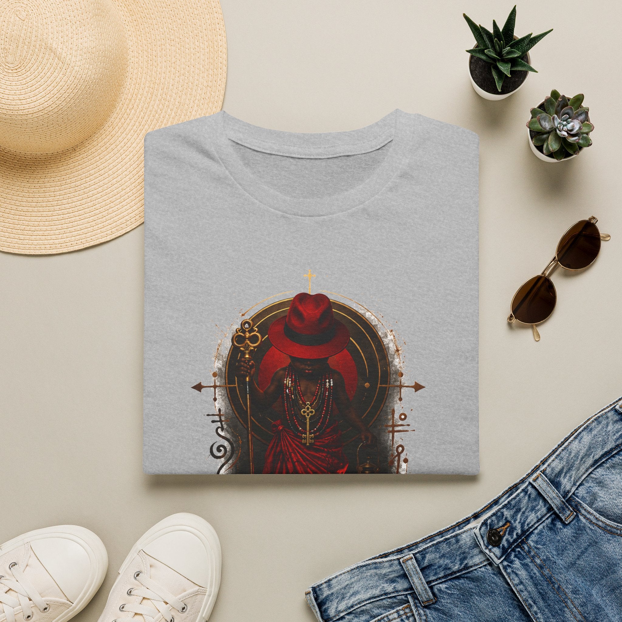 Camiseta Elegguá Guardián de los Caminos | Raíces de Ocha y Mayombe