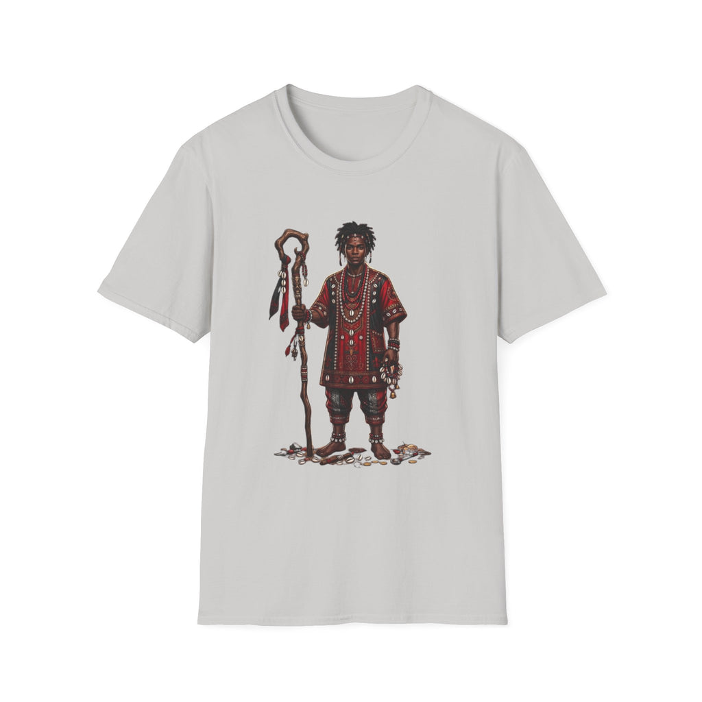 Camiseta Elegguá “Guardián de los Caminos” — Unisex Softstyle
