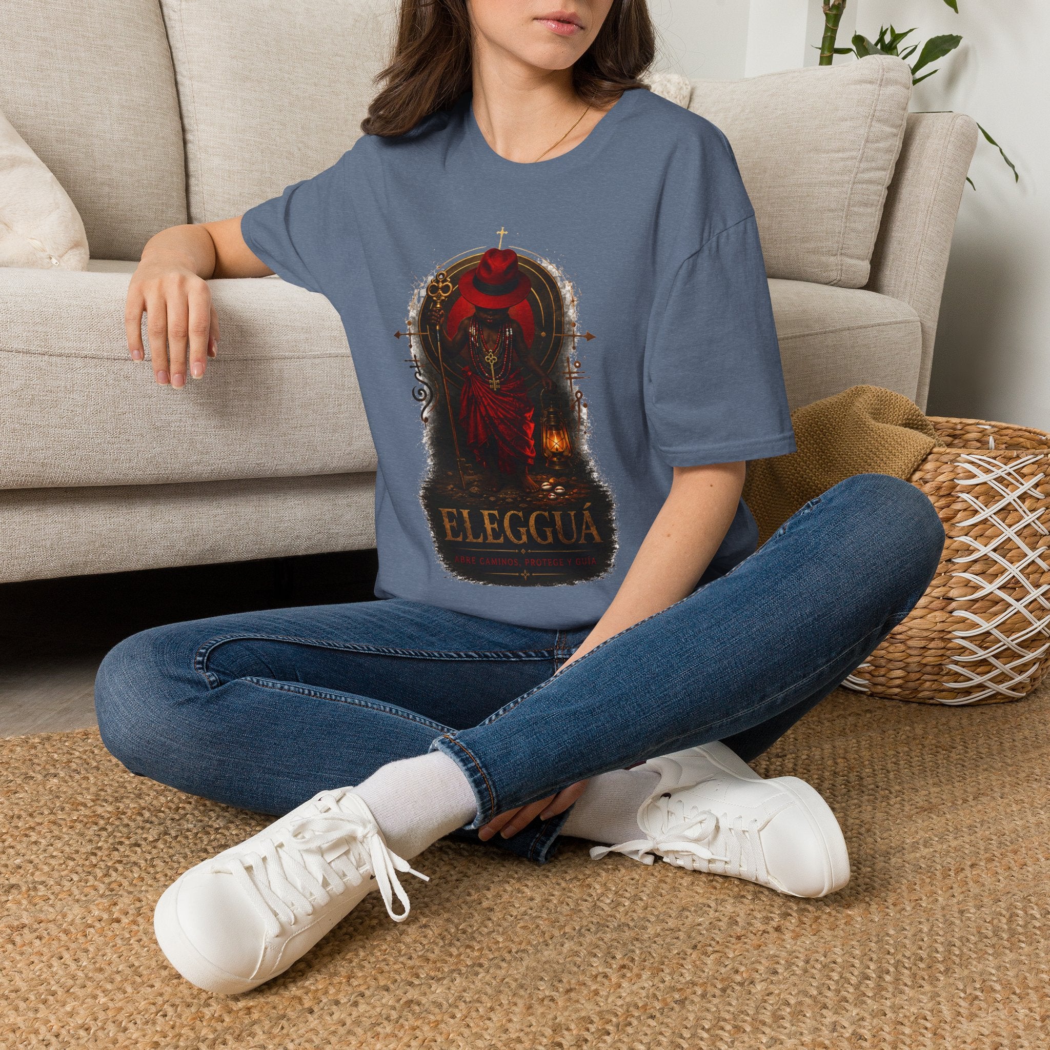 Camiseta Elegguá Guardián de los Caminos | Raíces de Ocha y Mayombe