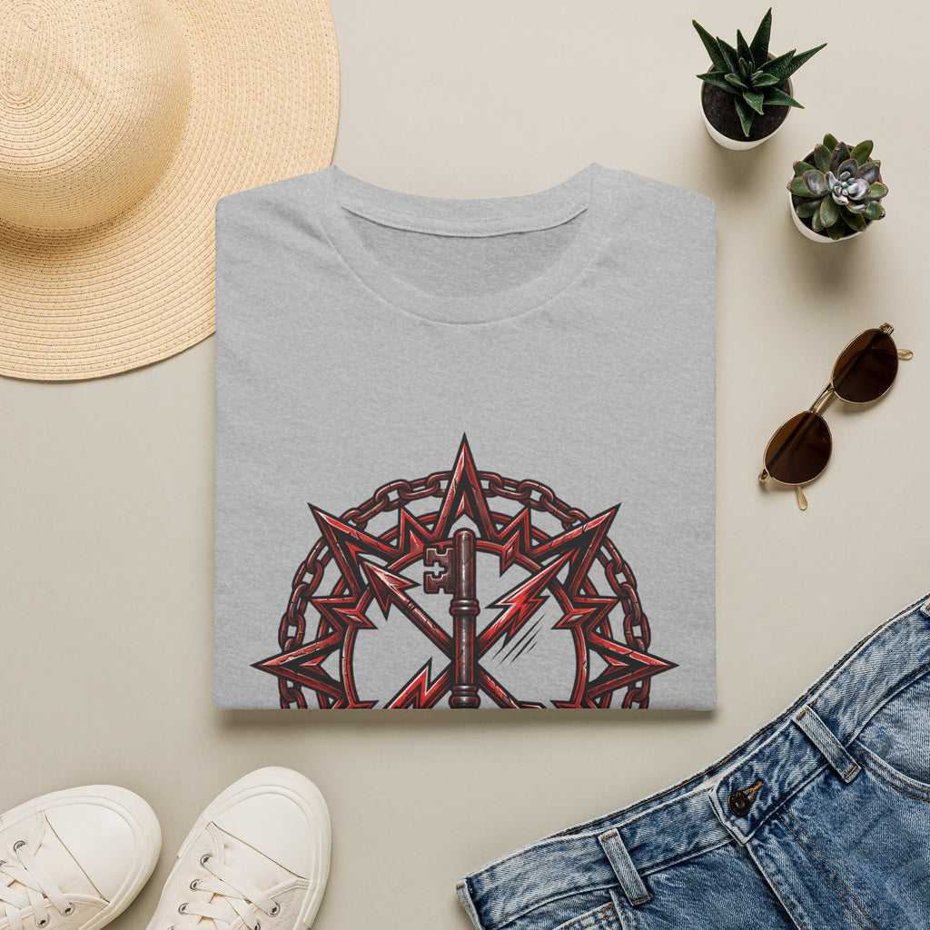 Lucero Mundo Graphic T-Shirt — Thorn Crown & Lightning Bolt Design