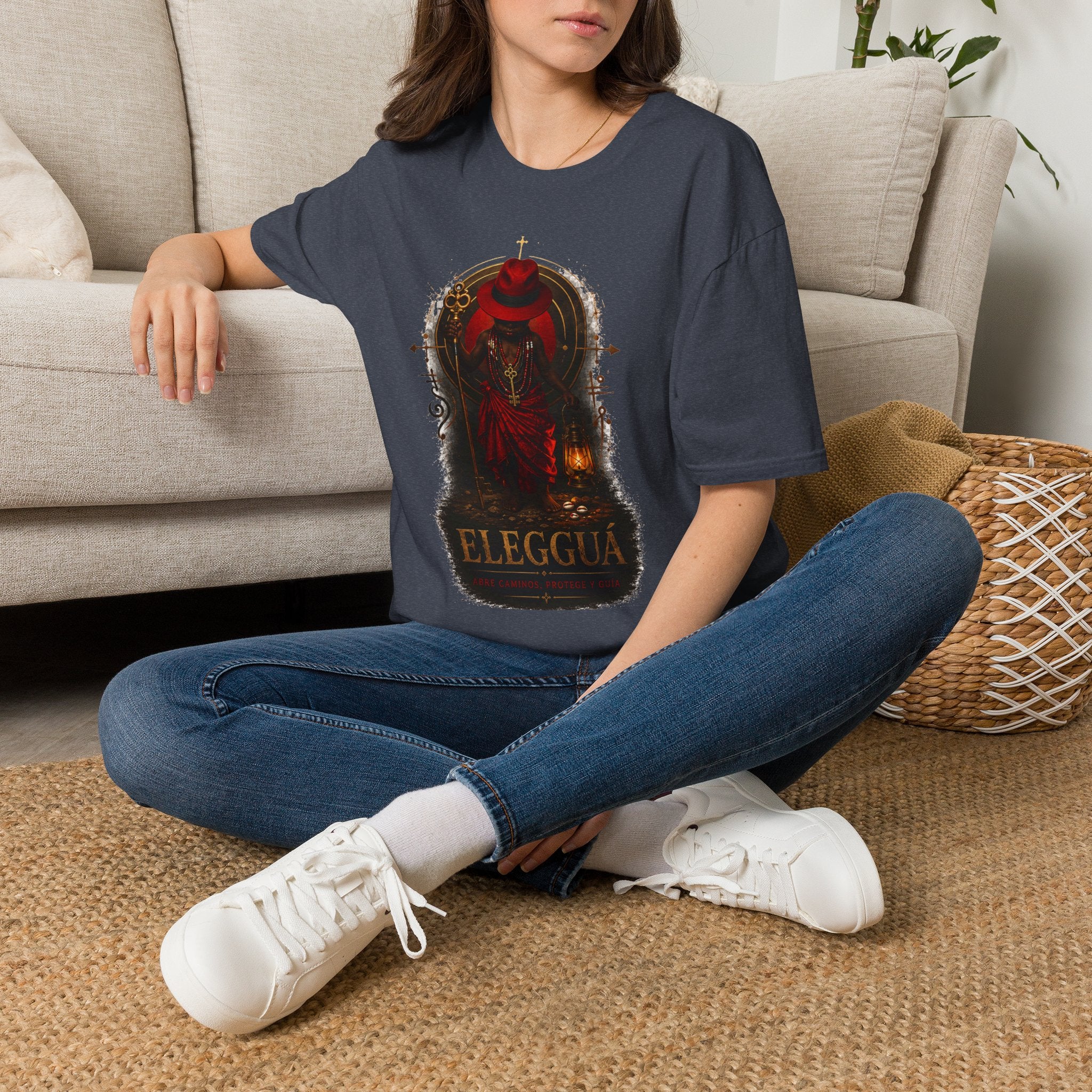 Camiseta Elegguá Guardián de los Caminos | Raíces de Ocha y Mayombe