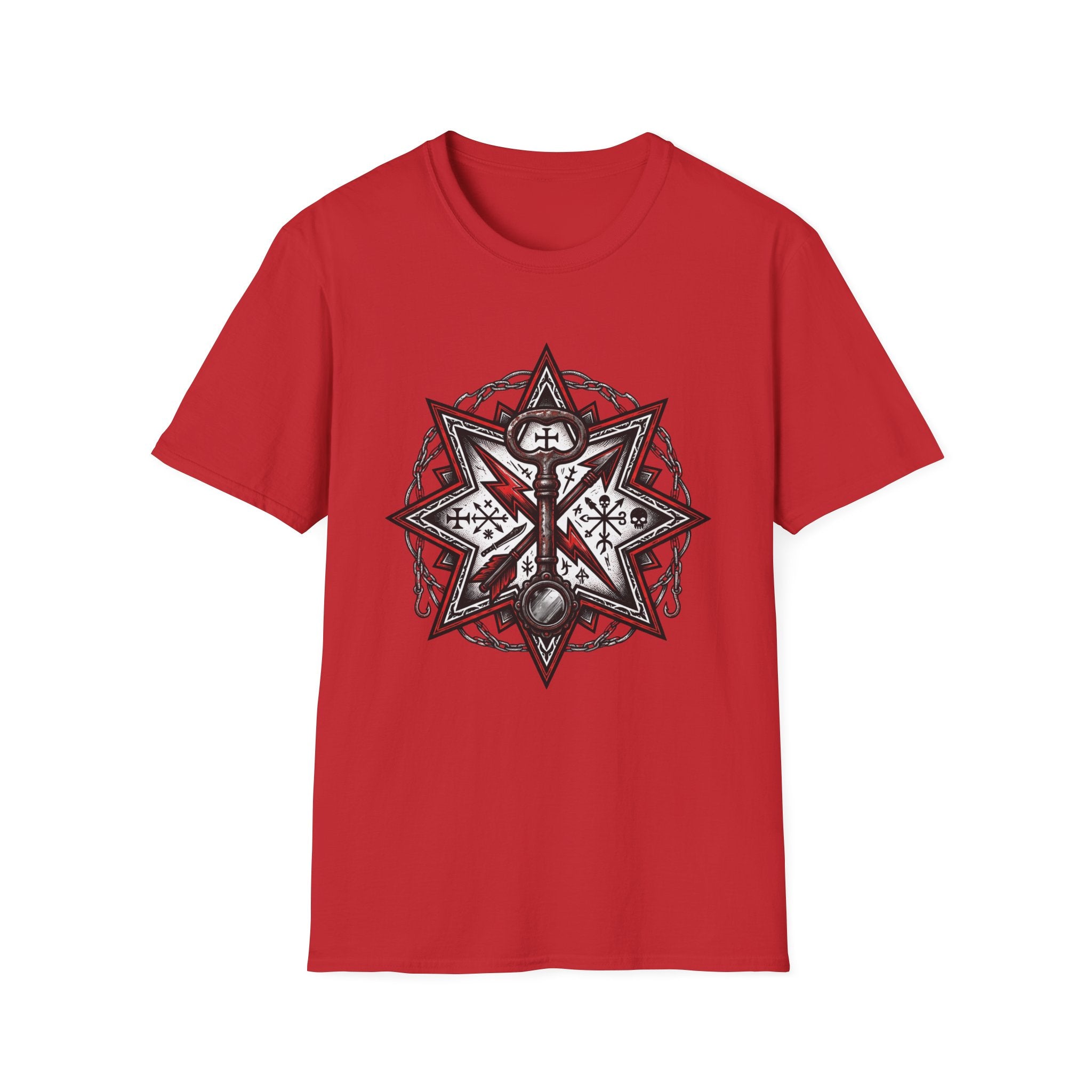 T-Shirt — Norse Valknut Star Rune Graphic