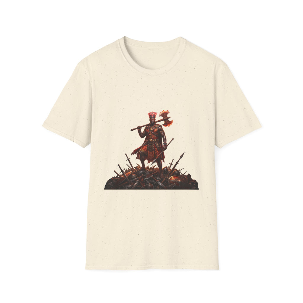 Camiseta de Changó Guerrero – Diseño espiritual Yoruba del Orisha del trueno y la fuerza