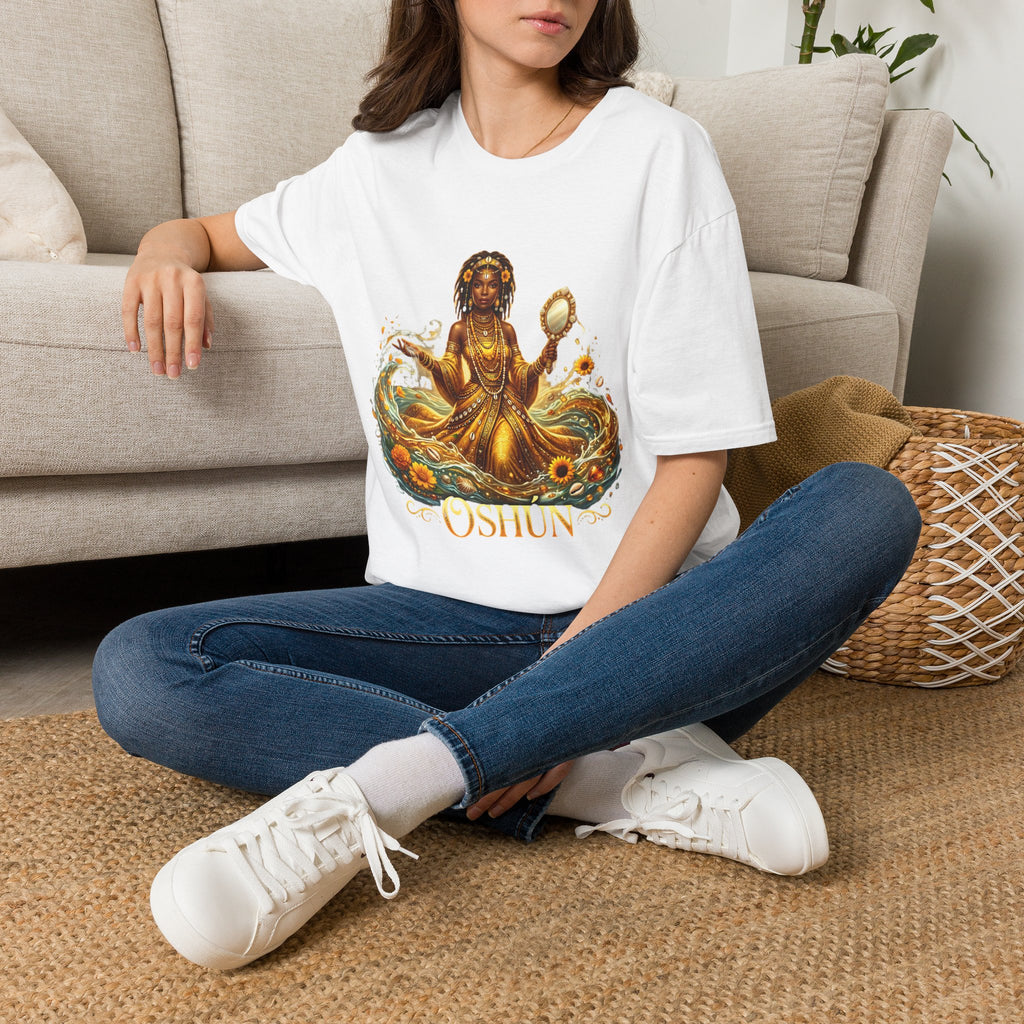 Camiseta Oshún “Dulzura y Abundancia” — Unisex Softstyle