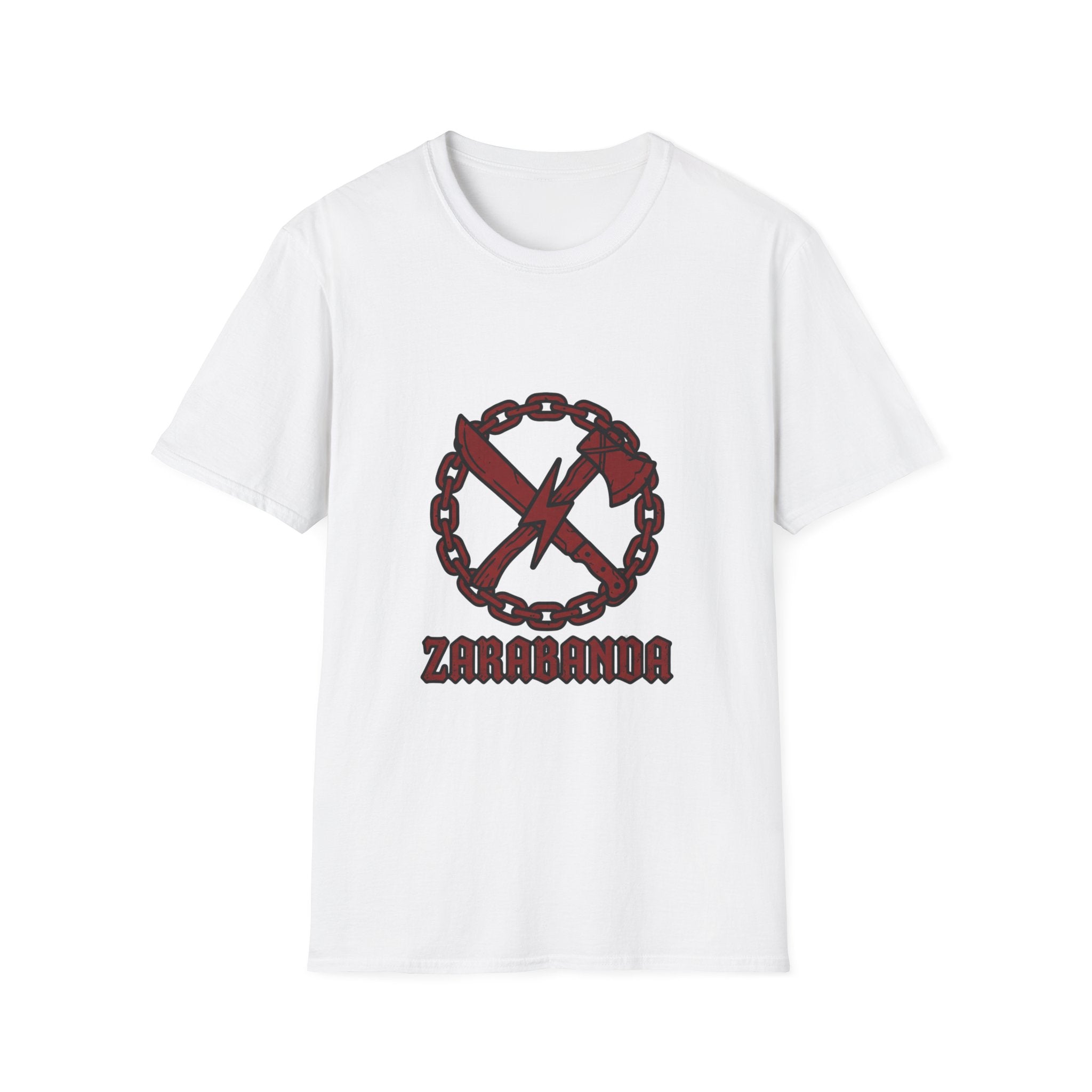 T-Shirt — ZARABANDA Chain & Cross Graphic Tee