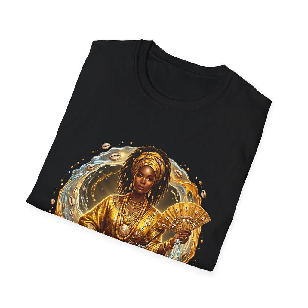 Camiseta Oshún Dorada — Unisex Softstyle