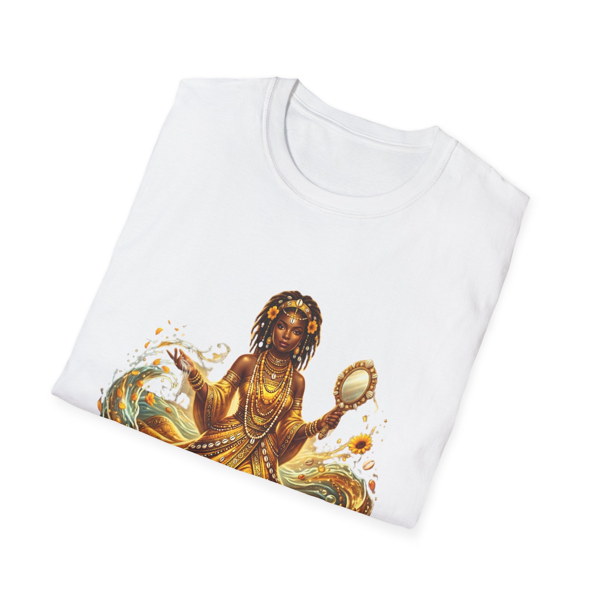 Camiseta Oshún “Dulzura y Abundancia” — Unisex Softstyle