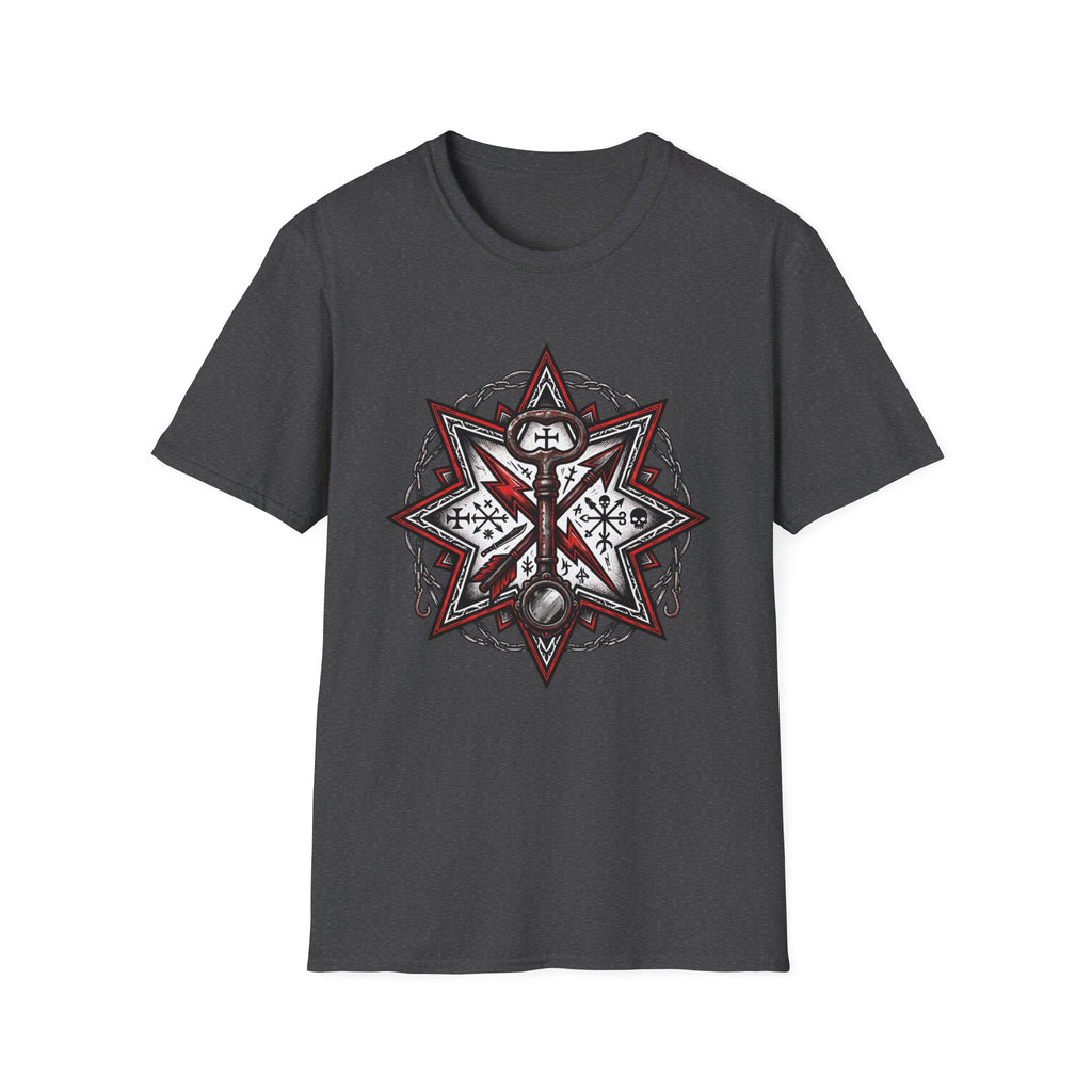 T-Shirt — Norse Valknut Star Rune Graphic