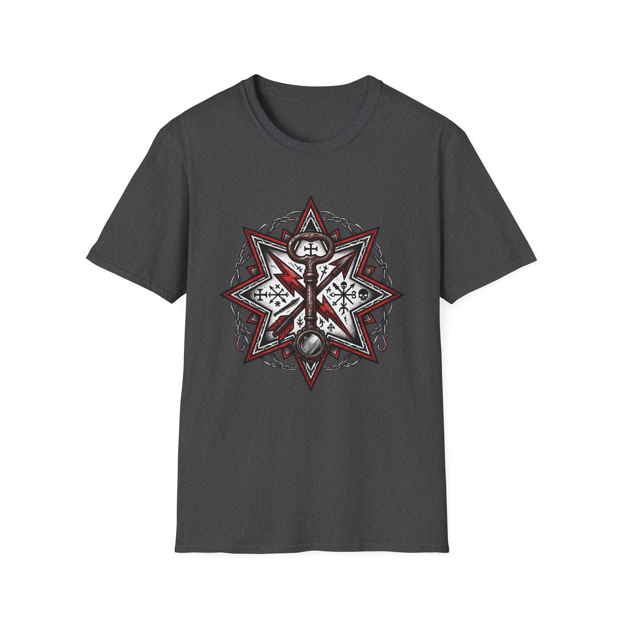 T-Shirt — Norse Valknut Star Rune Graphic