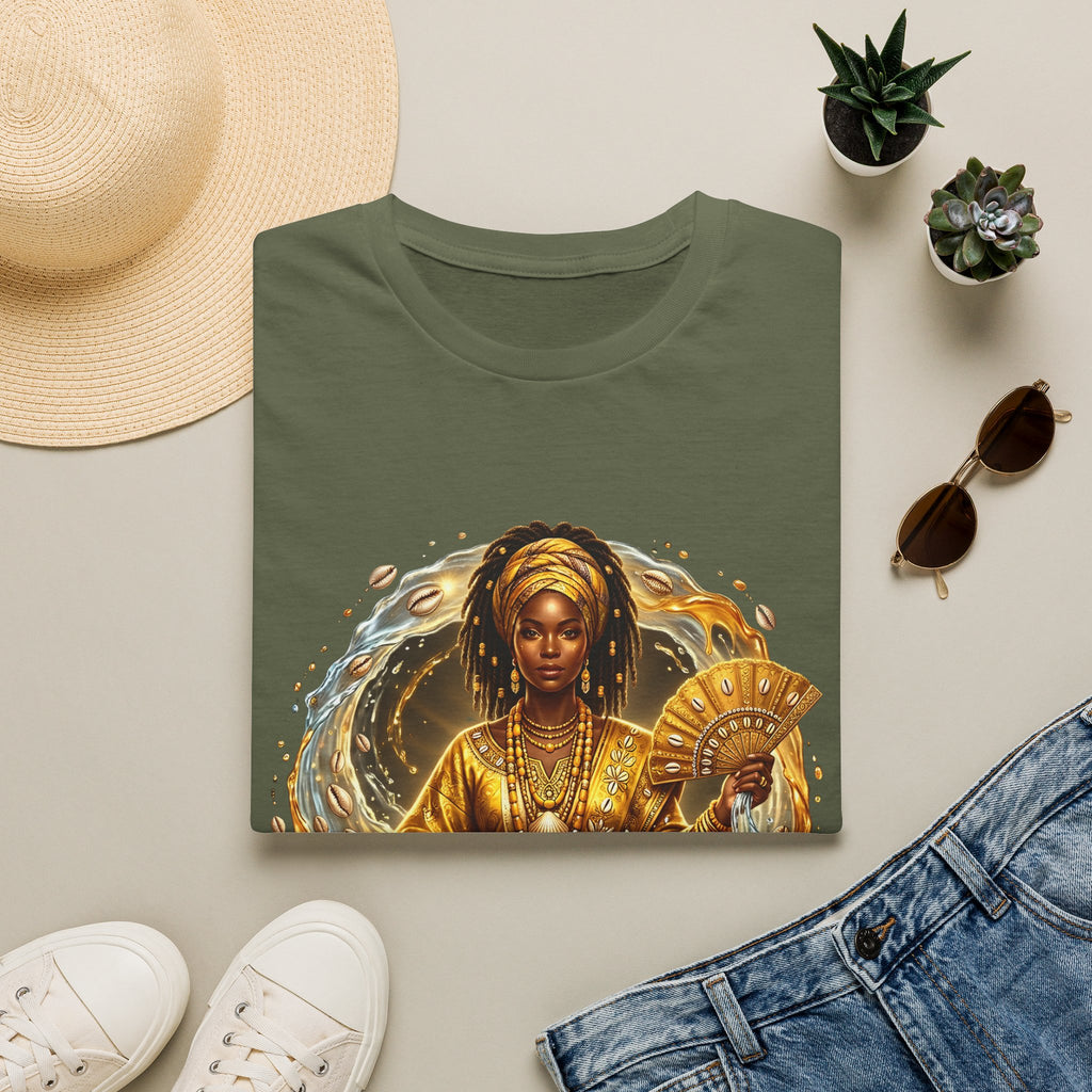 Camiseta Oshún Dorada — Unisex Softstyle