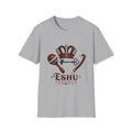 Camiseta Eshu Elegua – Diseño espiritual Yoruba con llave, corona y símbolos de Eleguá