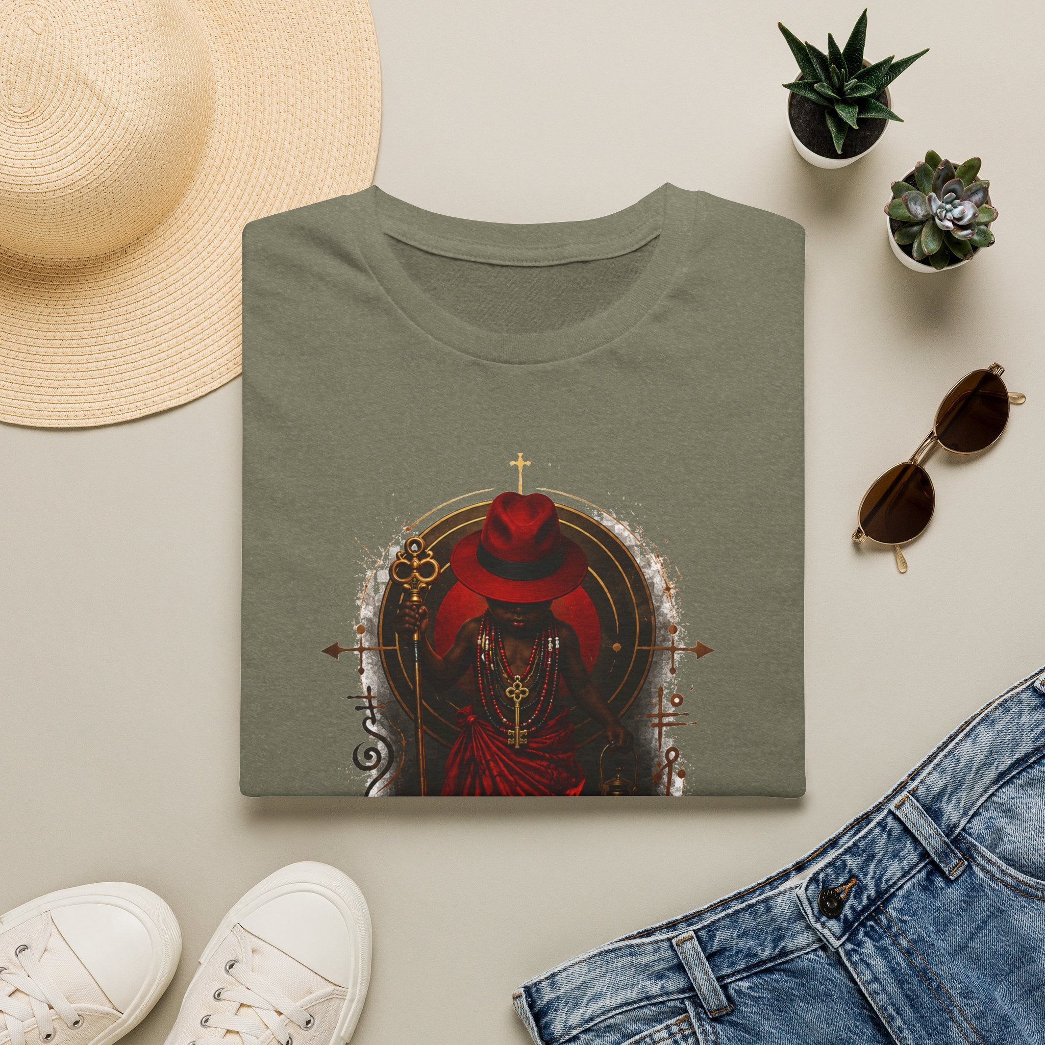 Camiseta Elegguá Guardián de los Caminos | Raíces de Ocha y Mayombe