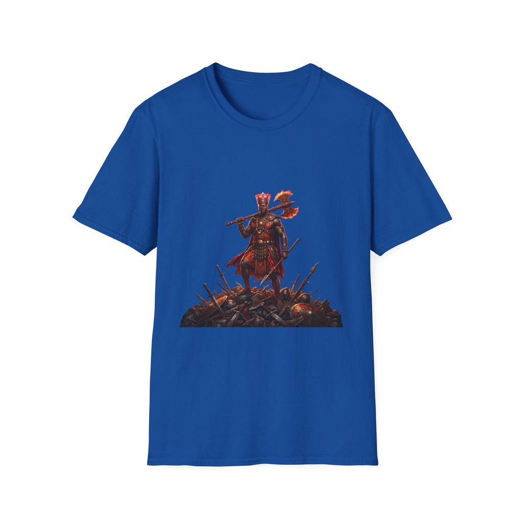 Camiseta de Changó Guerrero – Diseño espiritual Yoruba del Orisha del trueno y la fuerza