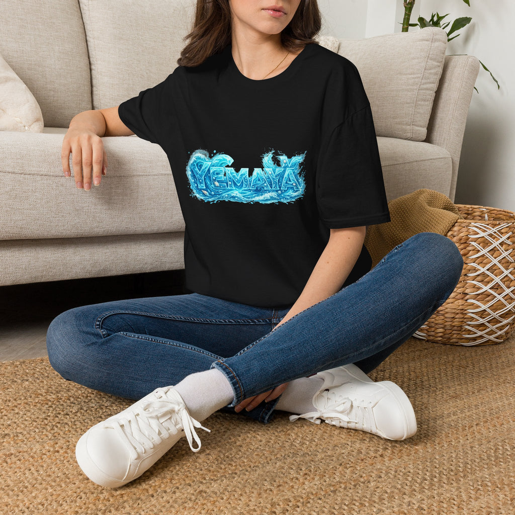 Camiseta de Yemayá – Logotipo artístico inspirado en la Orisha del mar