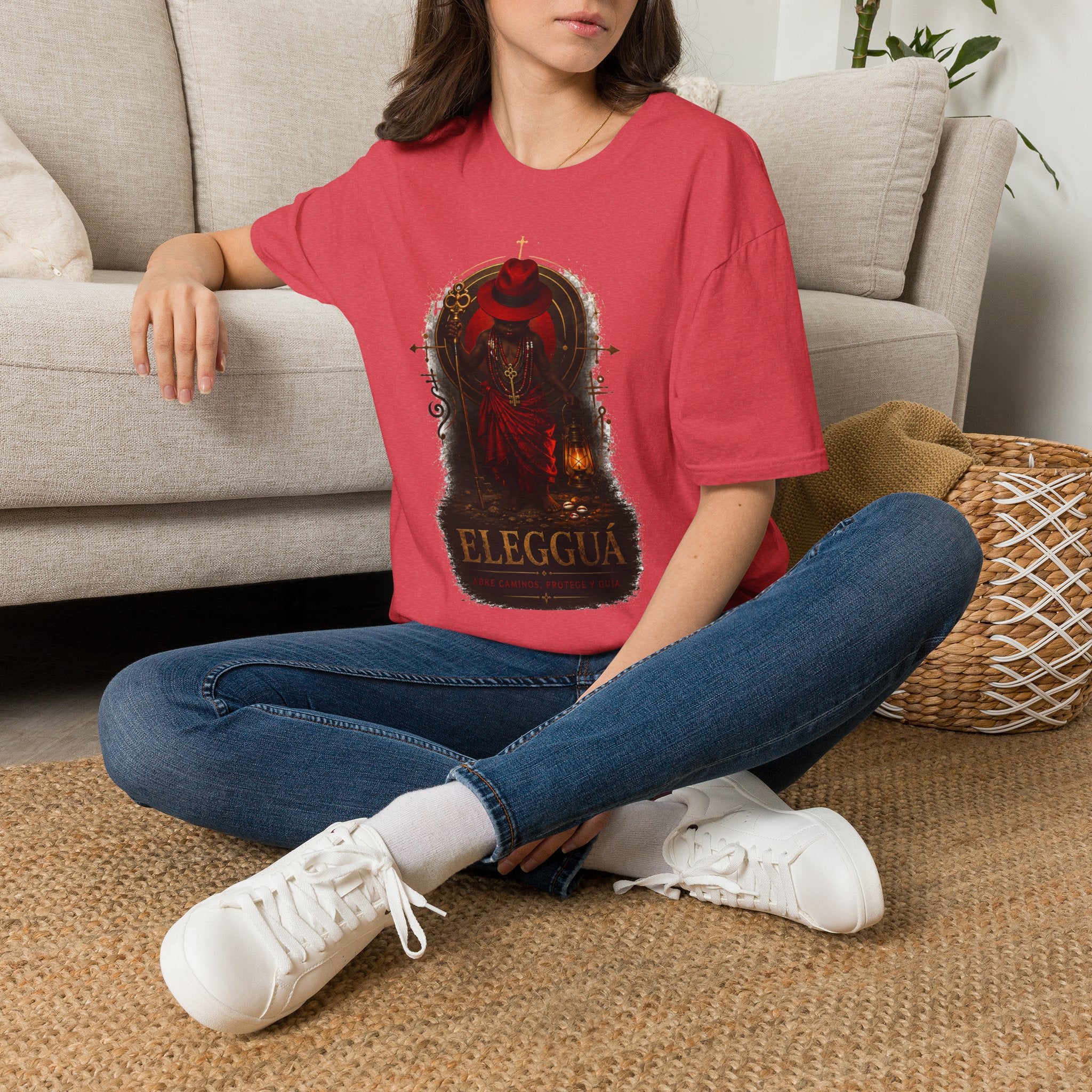 Camiseta Elegguá Guardián de los Caminos | Raíces de Ocha y Mayombe
