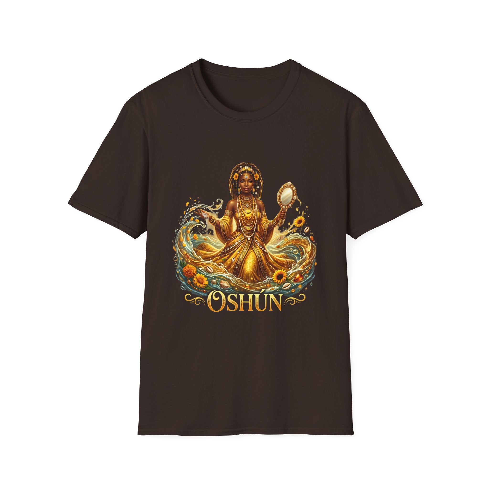 Camiseta Oshún “Dulzura y Abundancia” — Unisex Softstyle