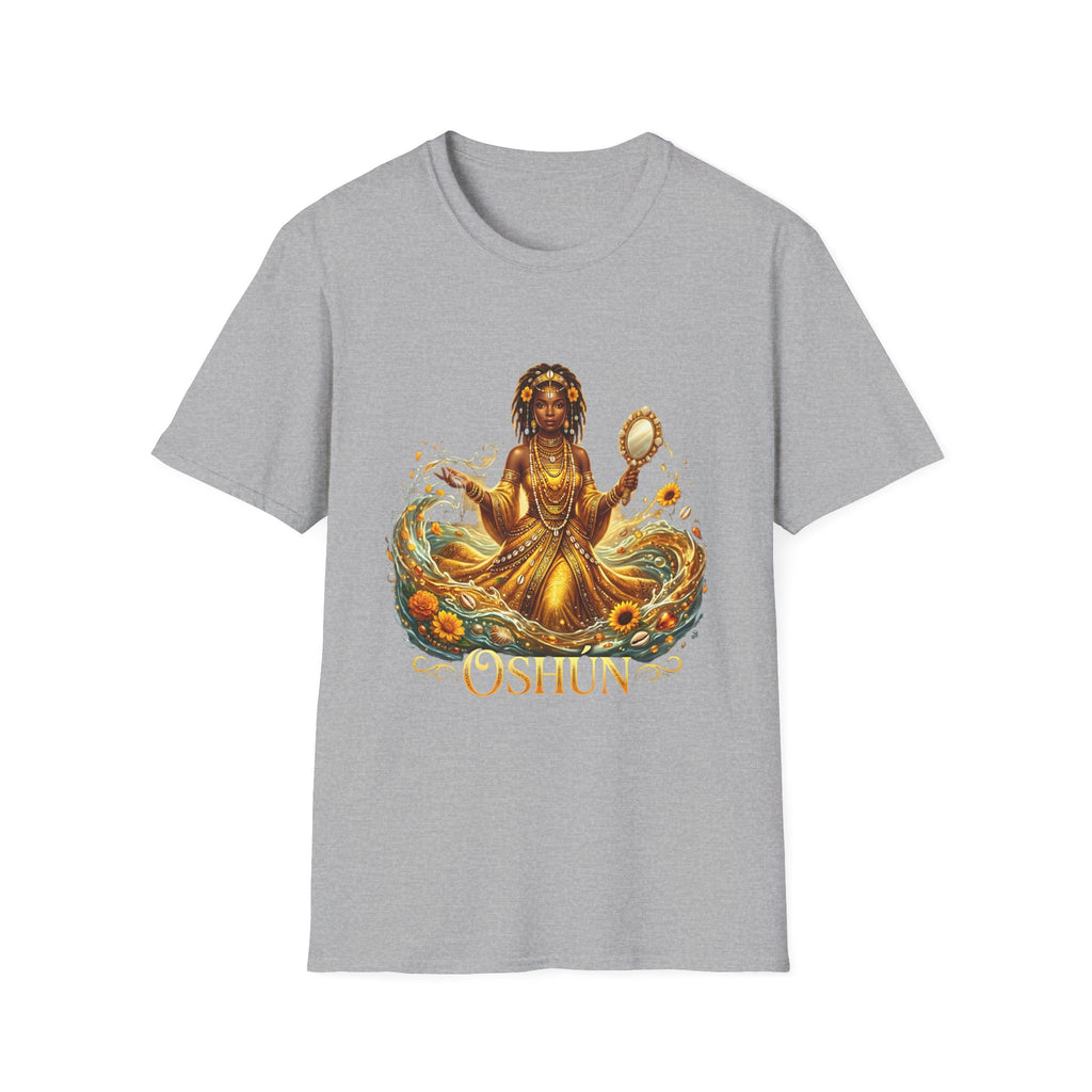 Camiseta Oshún “Dulzura y Abundancia” — Unisex Softstyle