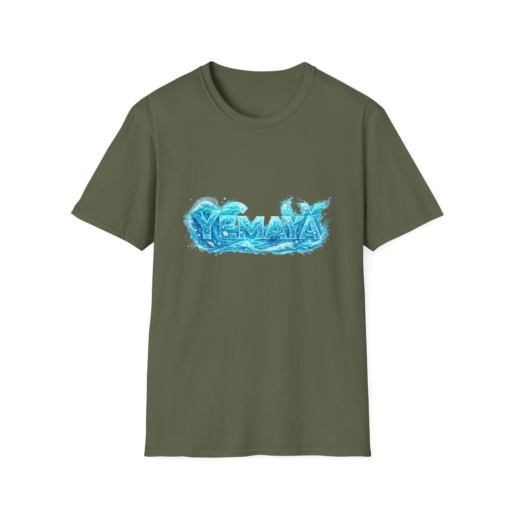 Camiseta de Yemayá – Logotipo artístico inspirado en la Orisha del mar
