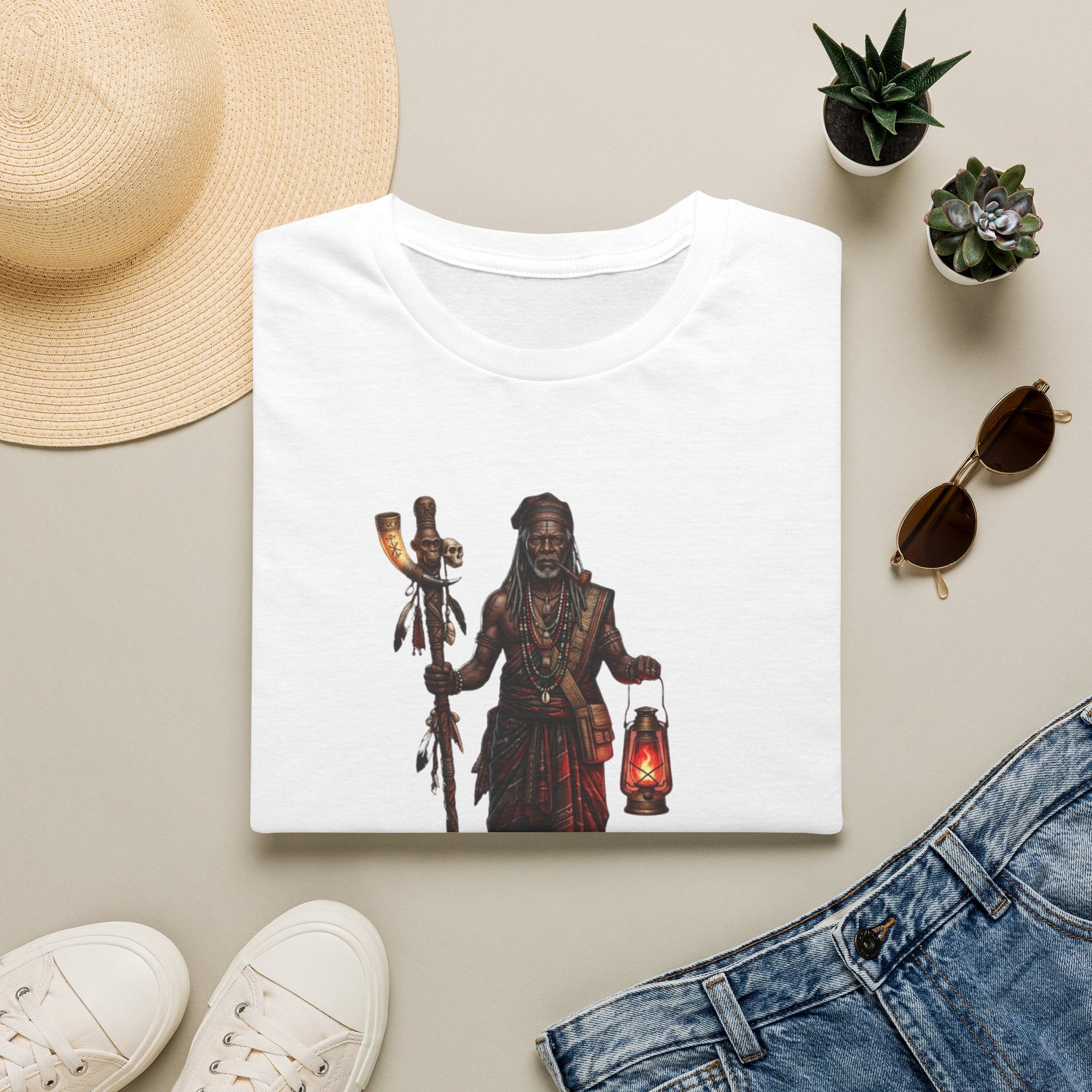 Camiseta Lucero Mundo “Guardián de la Noche” — Unisex Softstyle