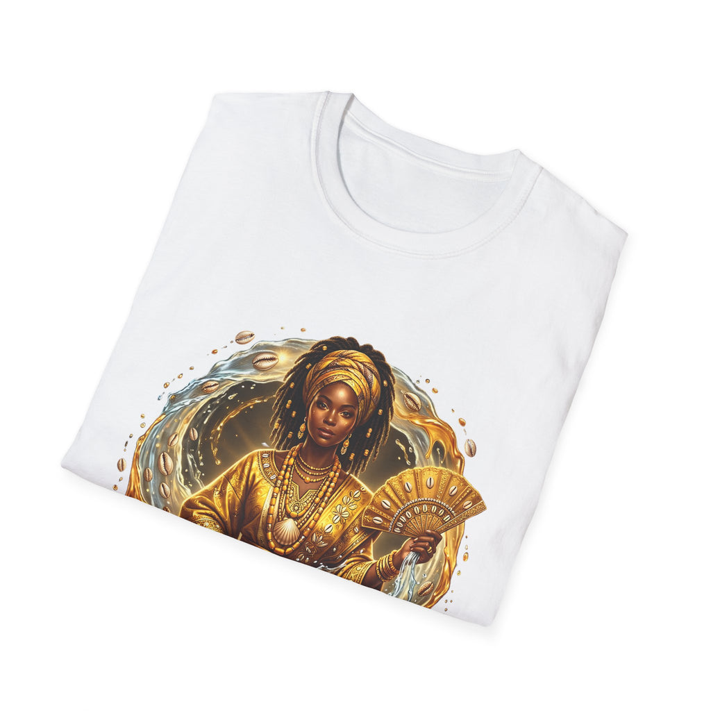 Camiseta Oshún Dorada — Unisex Softstyle