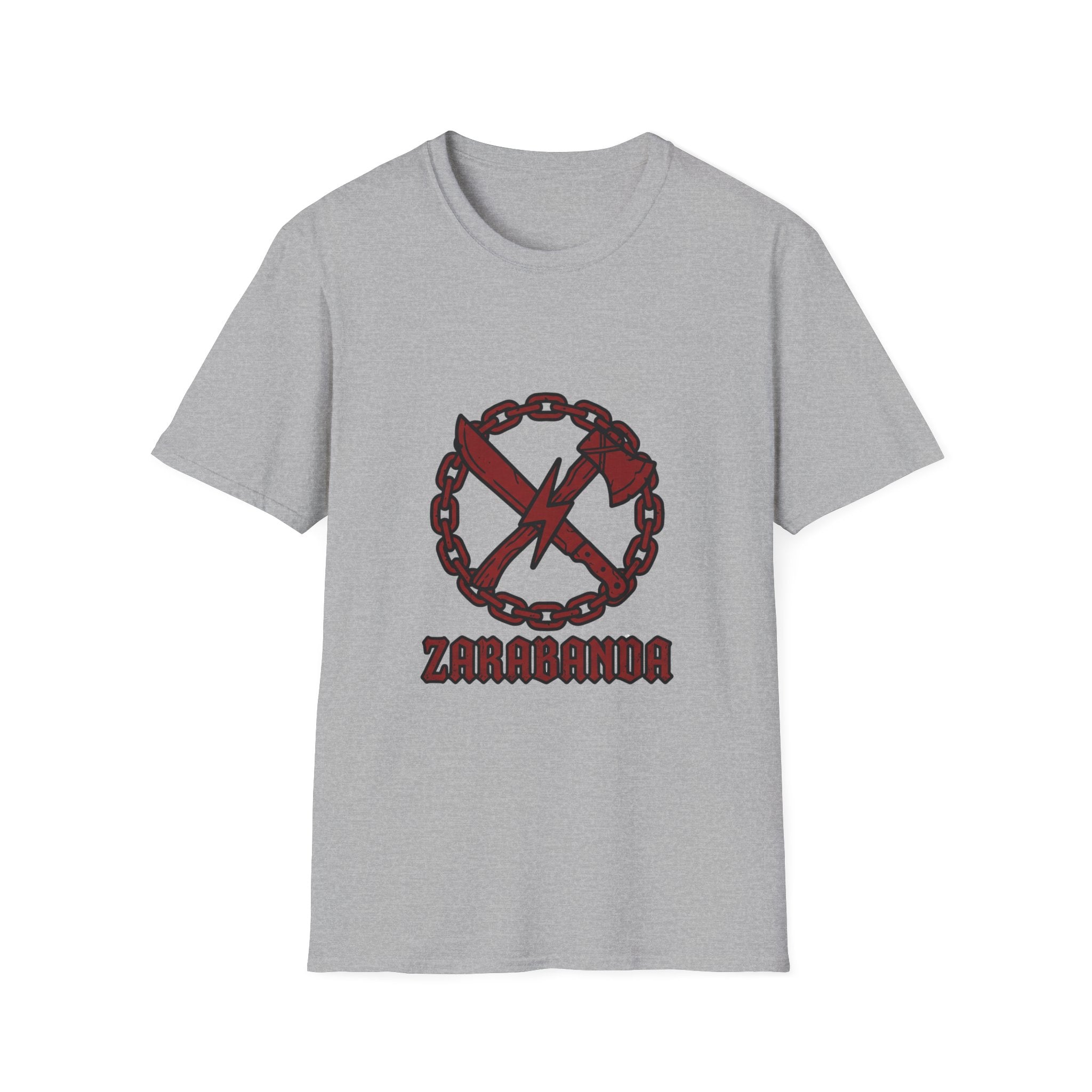 T-Shirt — ZARABANDA Chain & Cross Graphic Tee