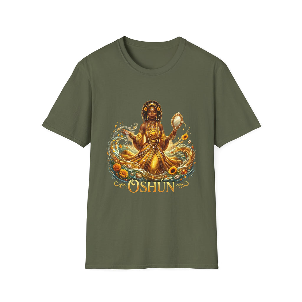 Camiseta Oshún “Dulzura y Abundancia” — Unisex Softstyle