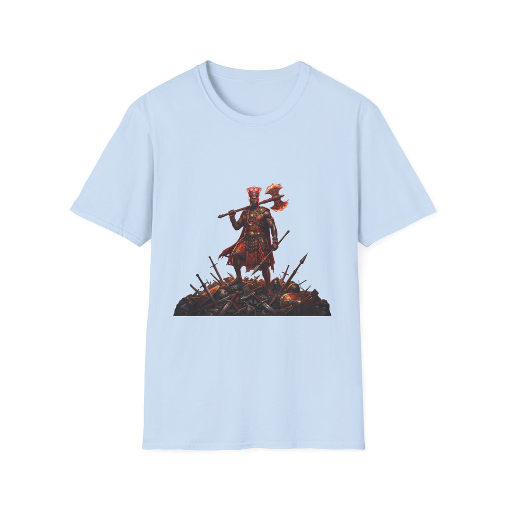 Camiseta de Changó Guerrero – Diseño espiritual Yoruba del Orisha del trueno y la fuerza