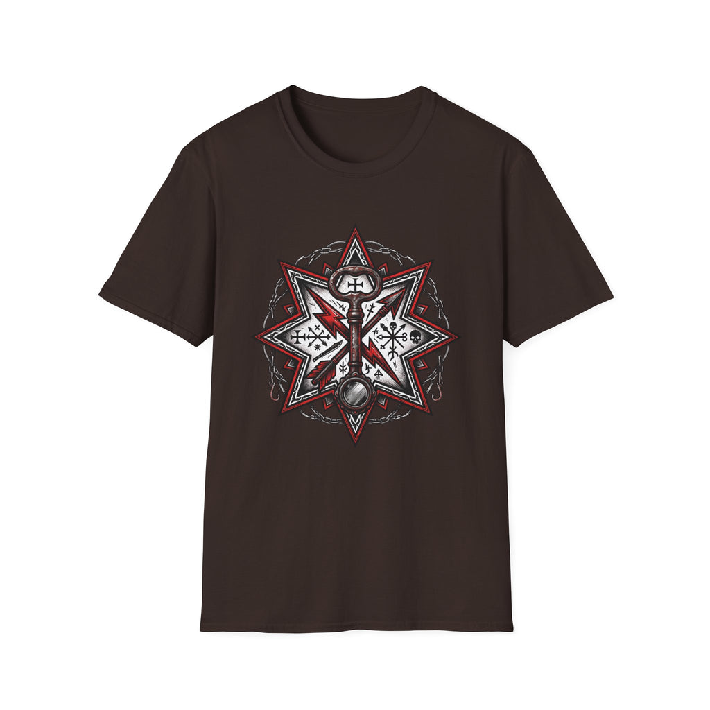 T-Shirt — Norse Valknut Star Rune Graphic