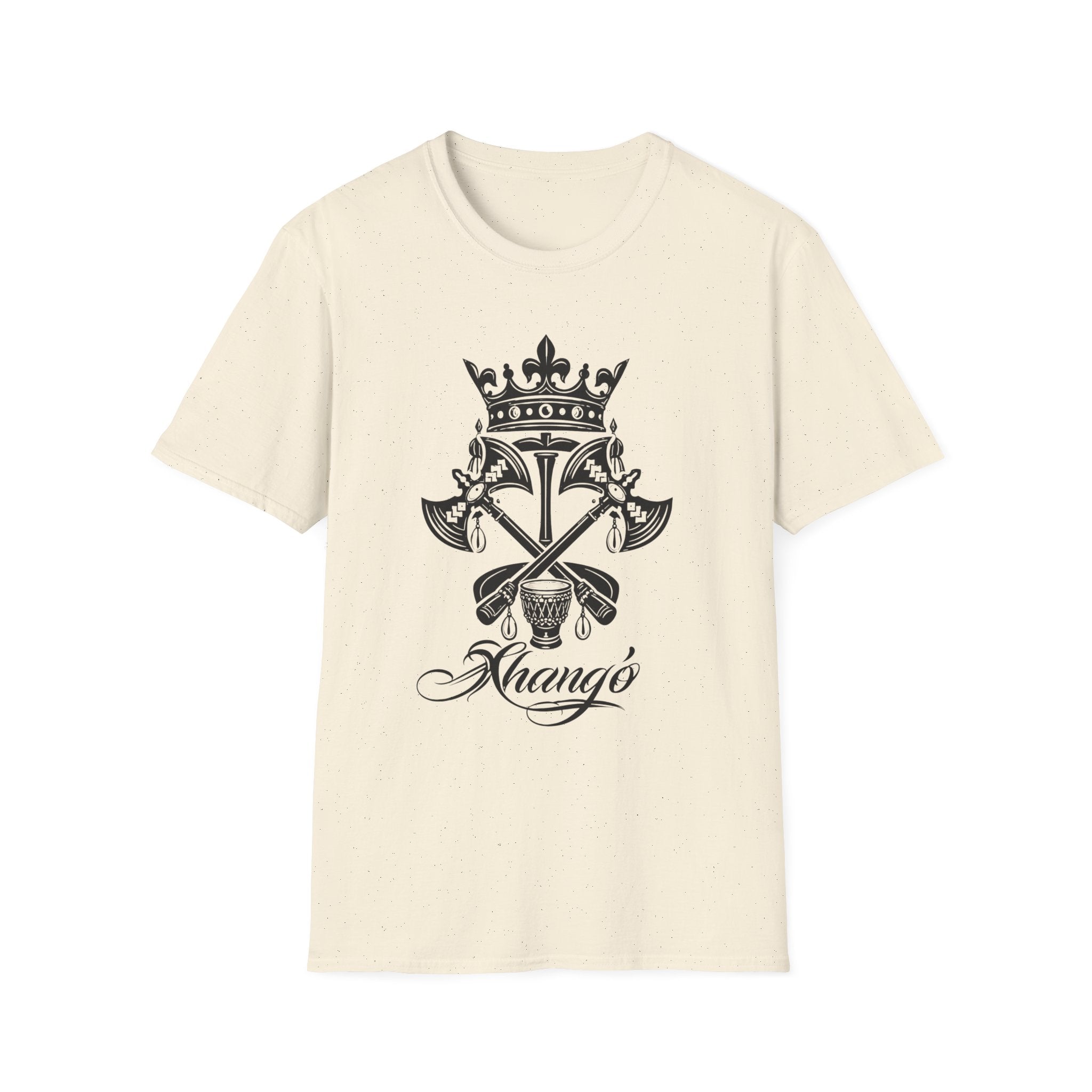 Camiseta de Changó – Emblema espiritual Yoruba del Orisha del trueno y la justicia