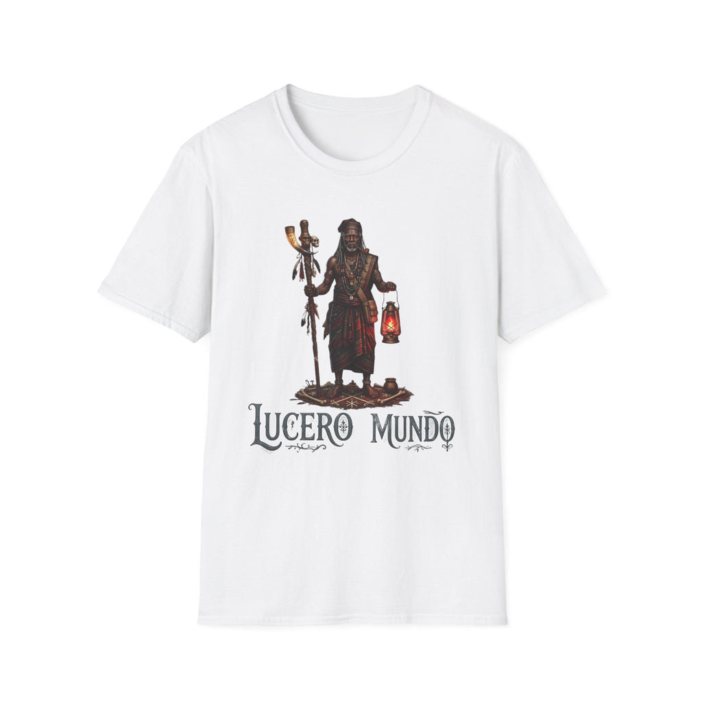Camiseta Lucero Mundo “Guardián de la Noche” — Unisex Softstyle